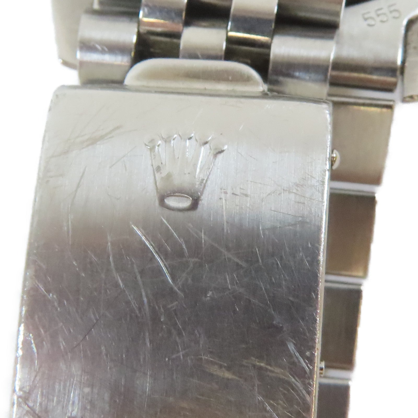 ROLEX Datejust不鏽鋼手錶自動機芯銀色