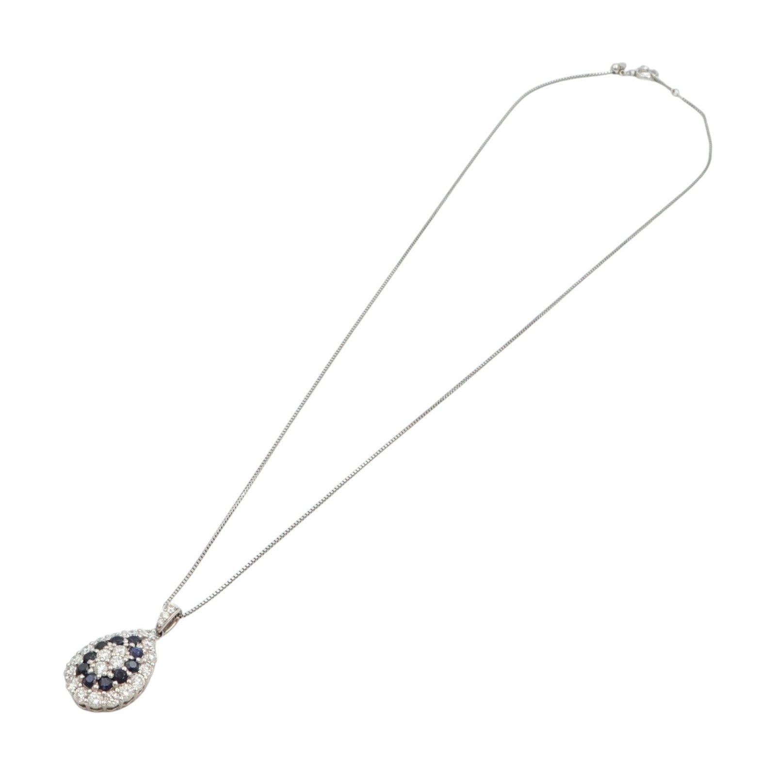 JEWELRY PT900鉑金/PT850鉑金/藍寶石Sapphire鑽石項鍊