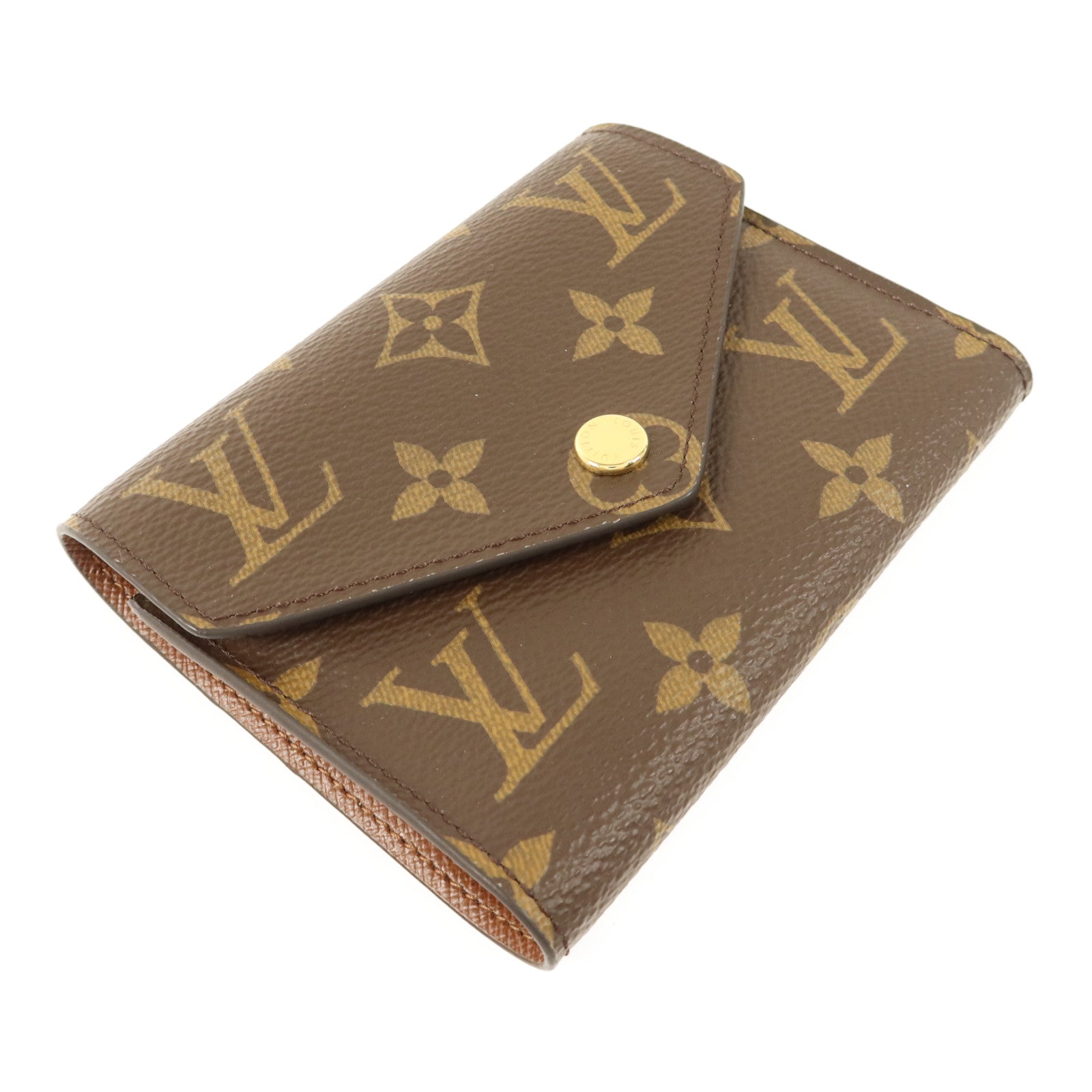 LOUIS VUITTON Monogram Victorine金扣錢包