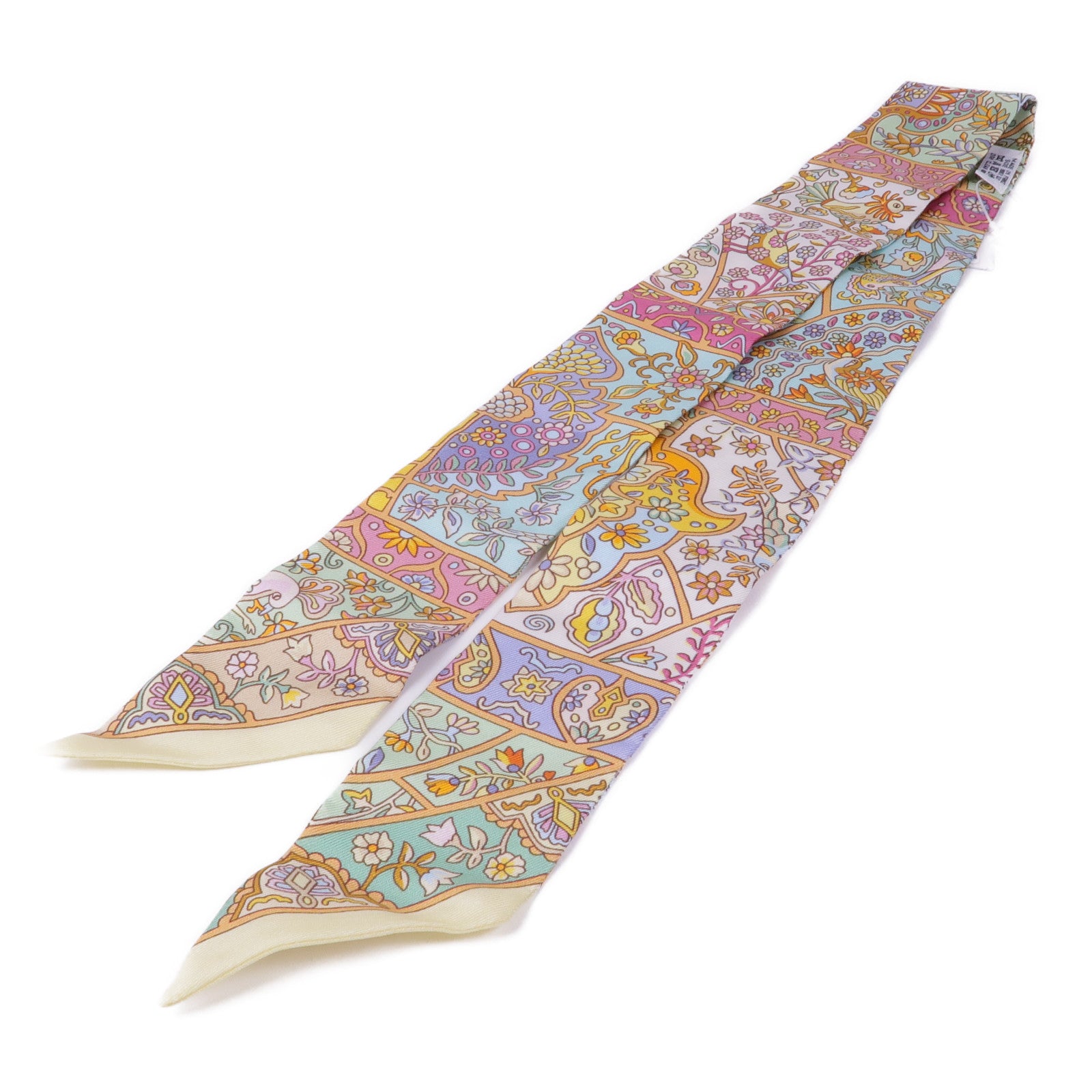 HERMES 絲質Twilly絲巾