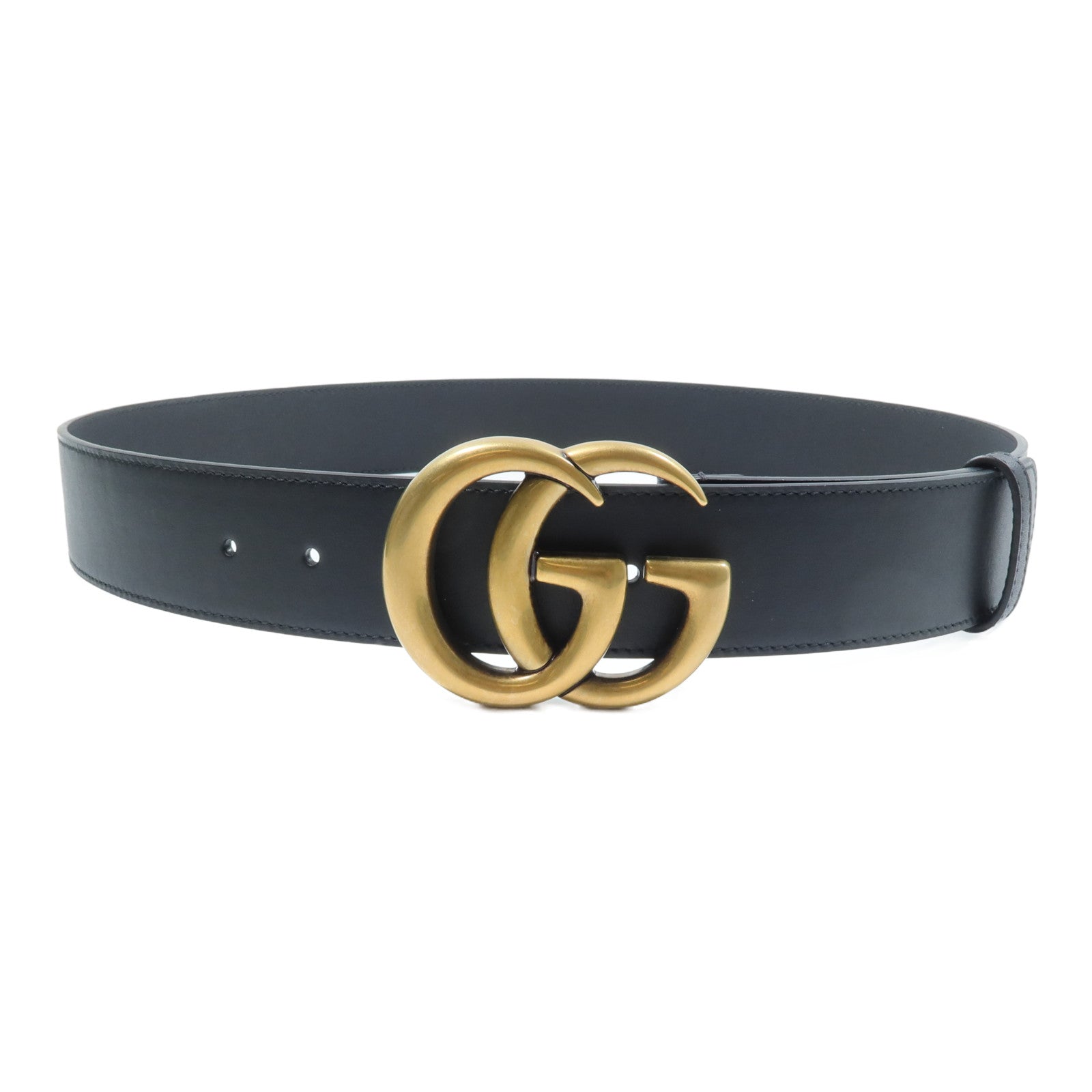 GUCCI 牛皮皮革GG Marmont皮帶