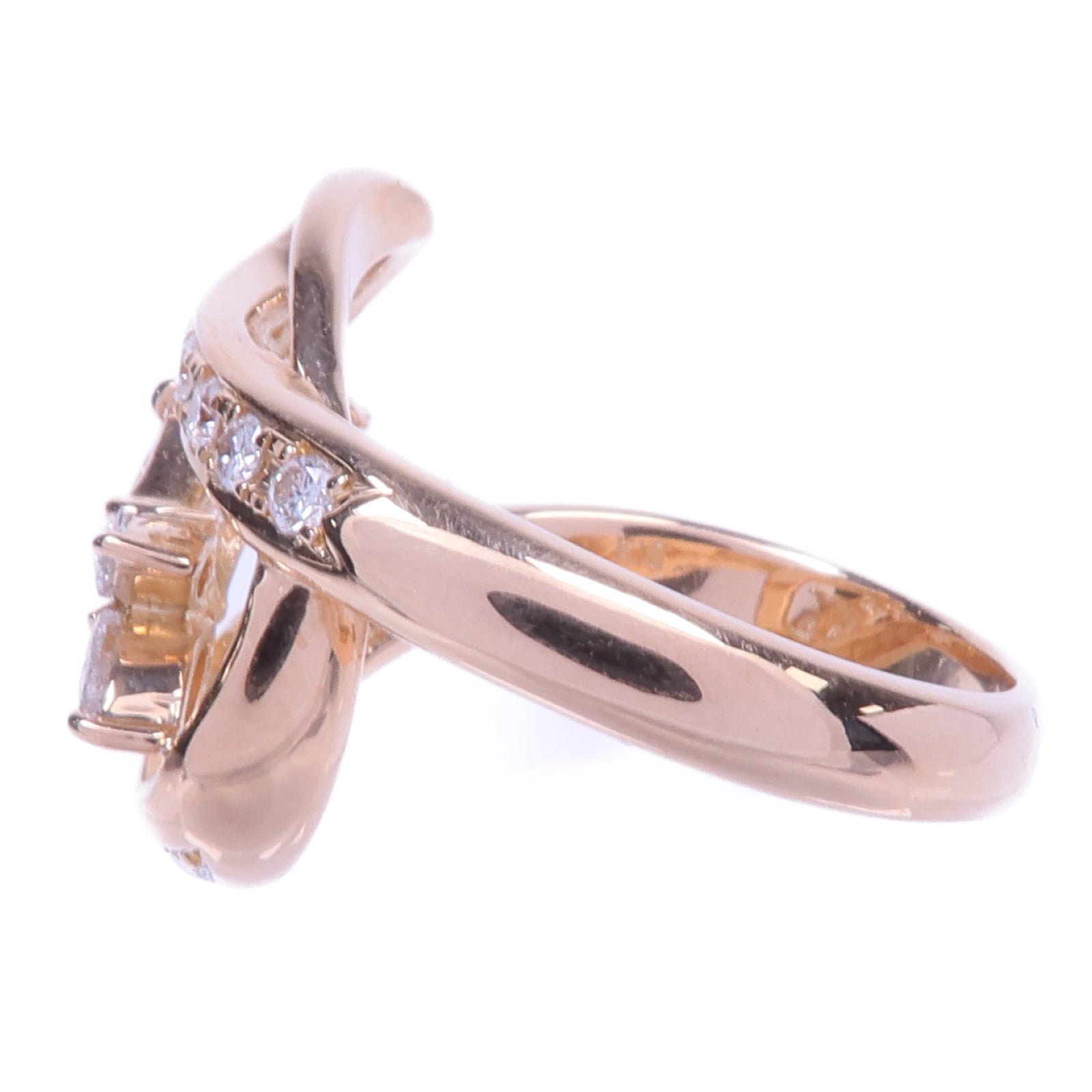 JEWELRY 18K黃金Diamond Ring鑽石戒指US#5.5