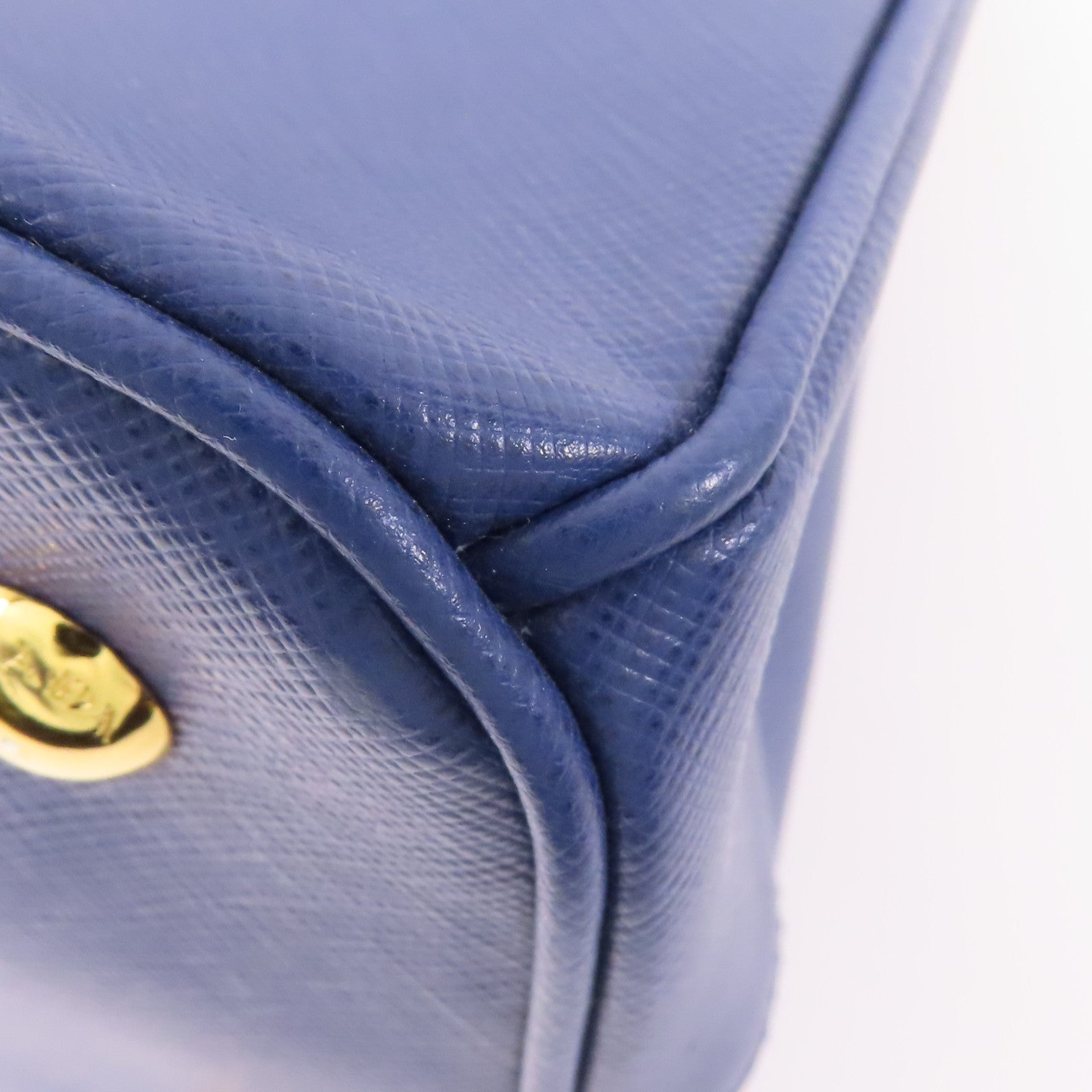 PRADA 牛皮皮革Galleria金扣手挽肩背兩用袋