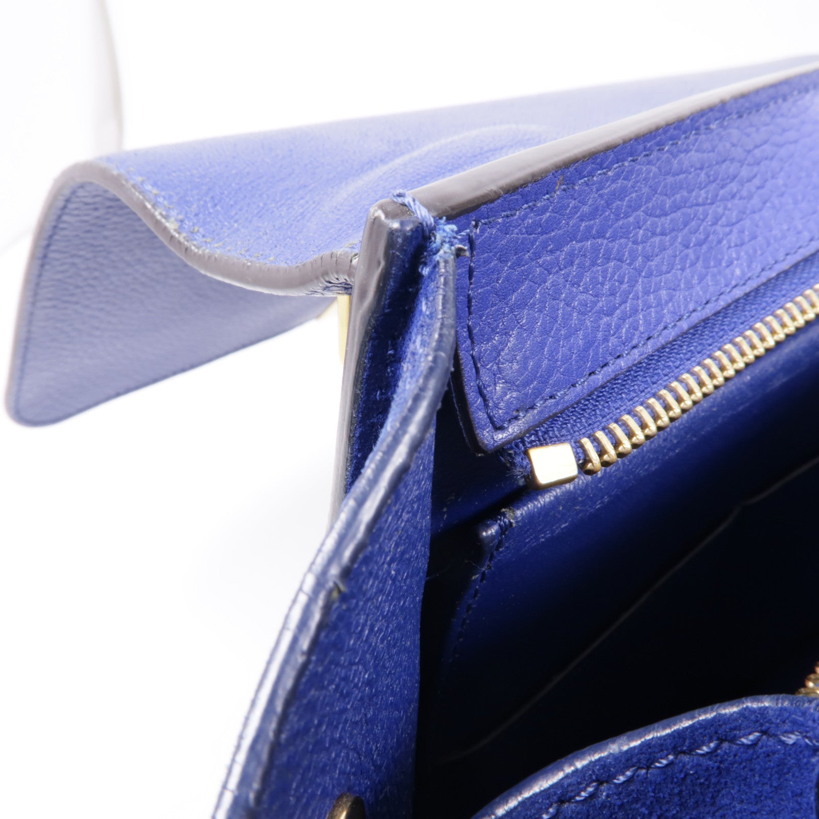 CELINE 【激減優惠】牛皮皮革Trapeze金扣手挽肩背兩用袋