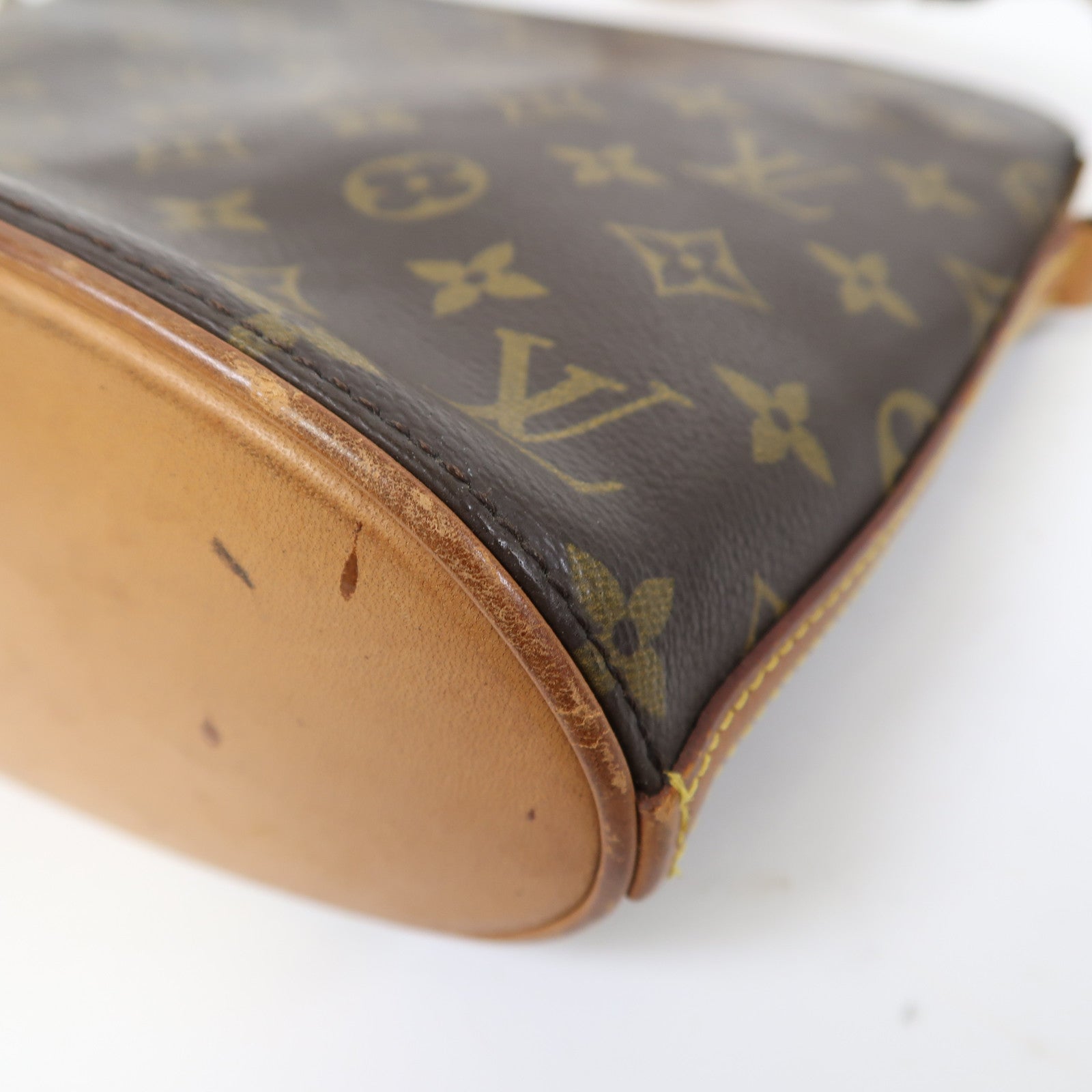 LOUIS VUITTON Monogram Drouot金扣肩背袋啡色
