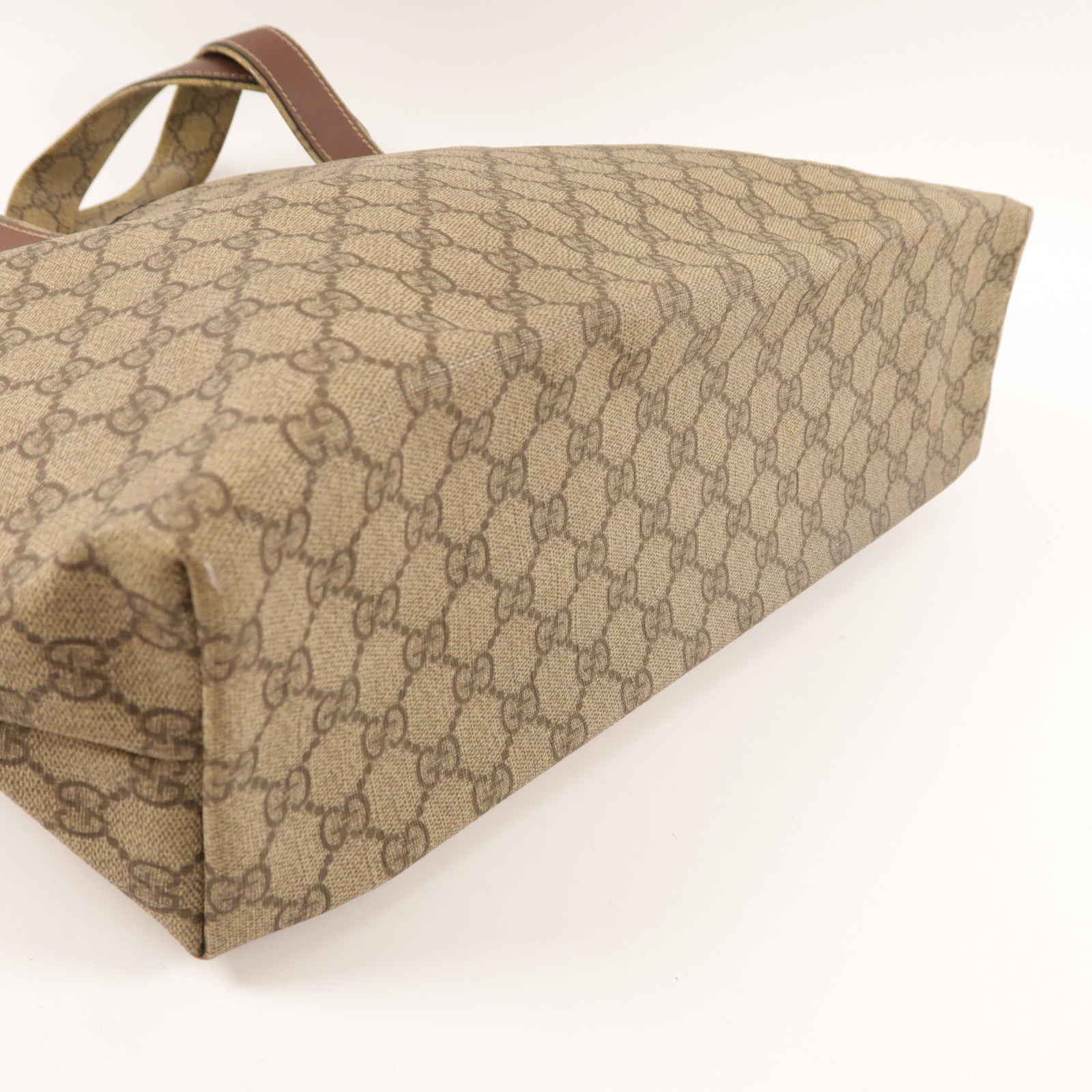 GUCCI 塗層帆布Tote bag金扣手挽袋