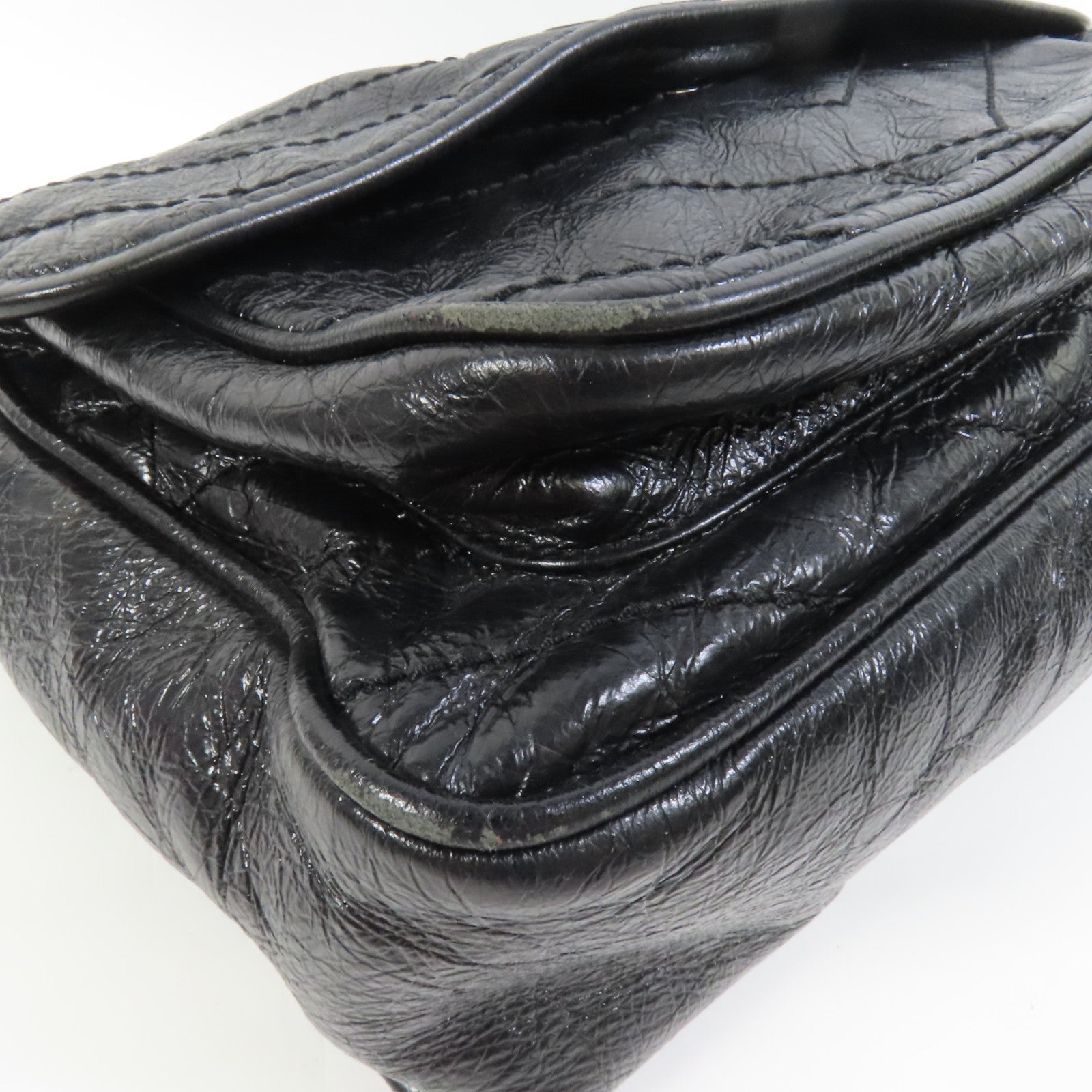 SAINT LAURENT 牛皮皮革Niki Medium銀扣肩背袋