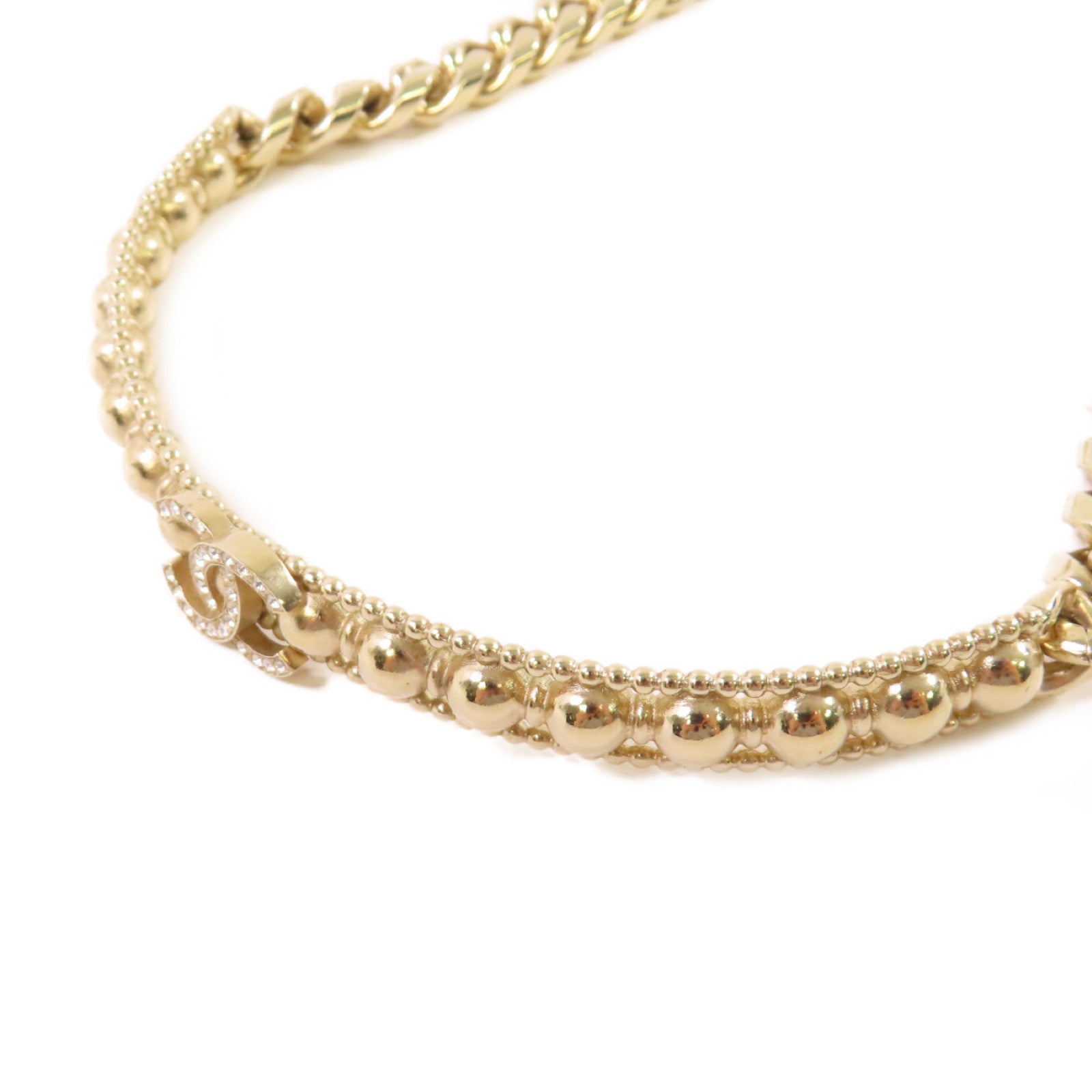 CHANEL 【激減優惠】金屬CC Choker項鏈