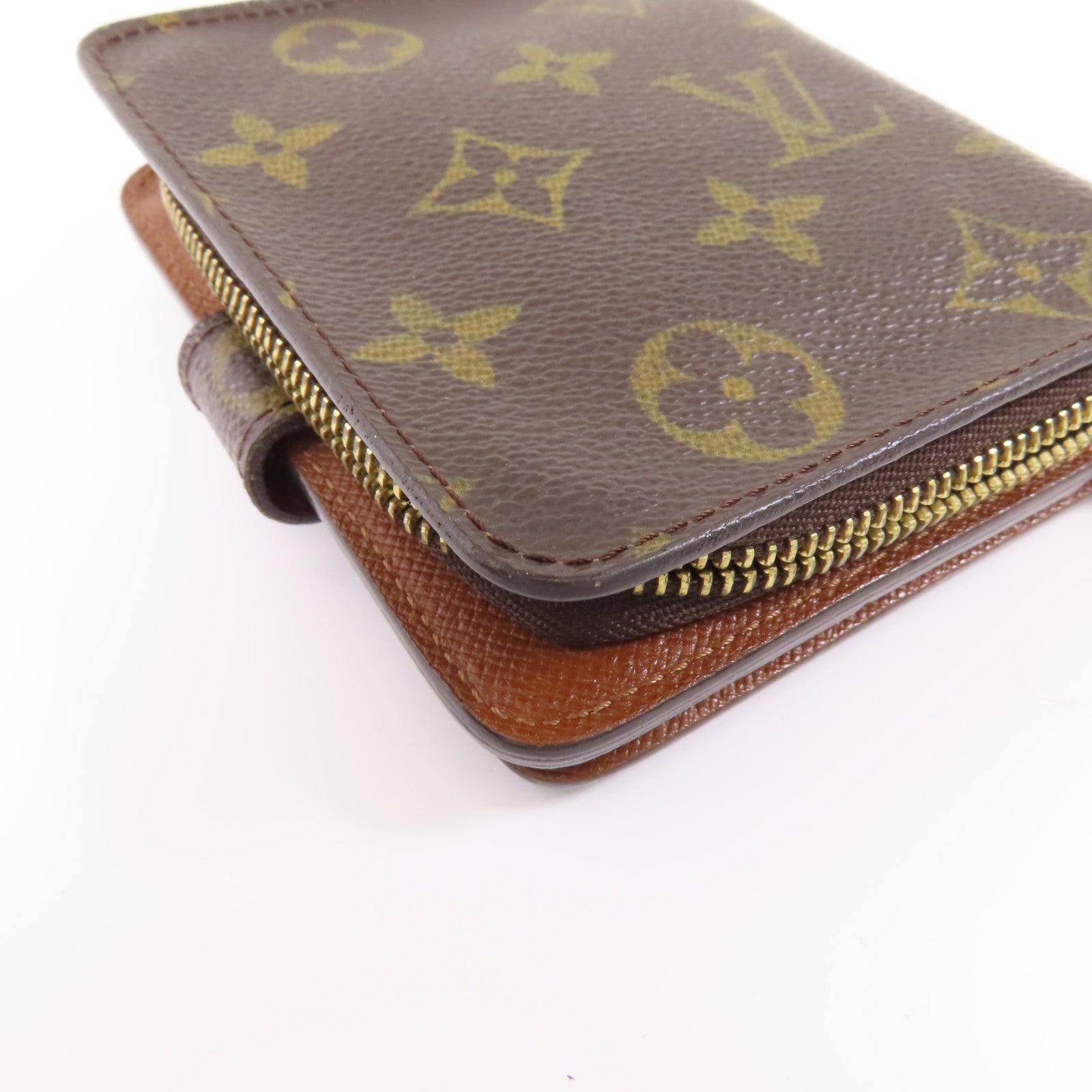 LOUIS VUITTON Monogram Wallet金扣錢包