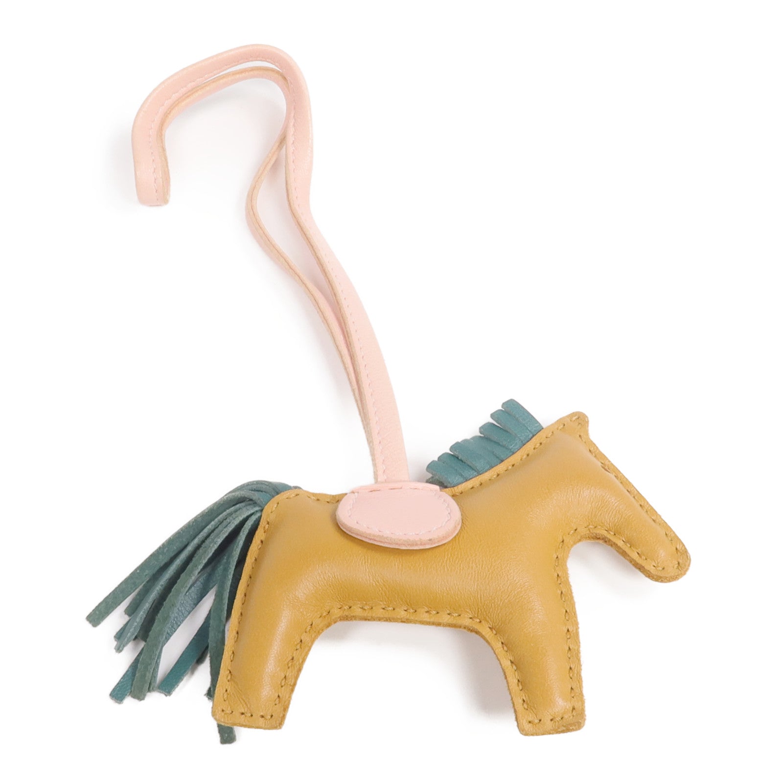 HERMES Milo皮革Rodeo Pegase PM掛飾