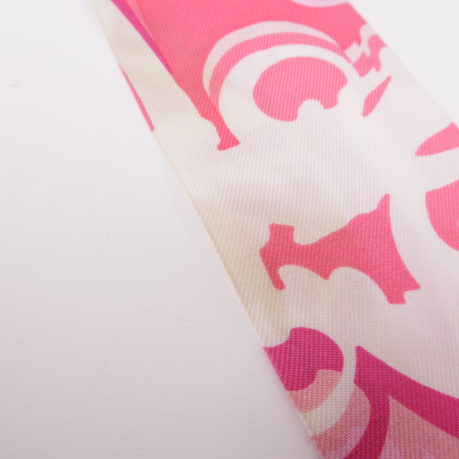 HERMES 絲質Twilly絲巾