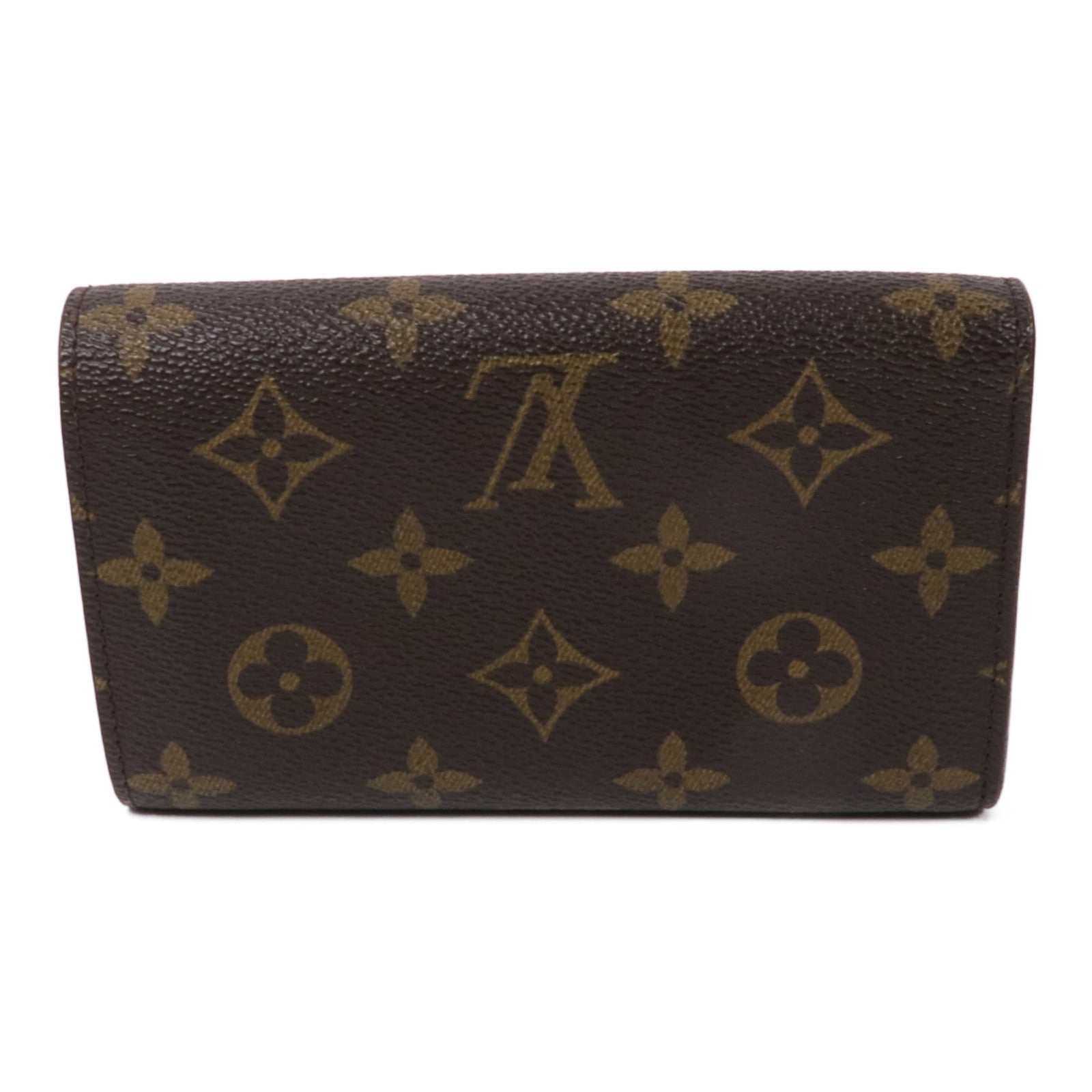 LOUIS VUITTON Monogram Wallet金扣錢包