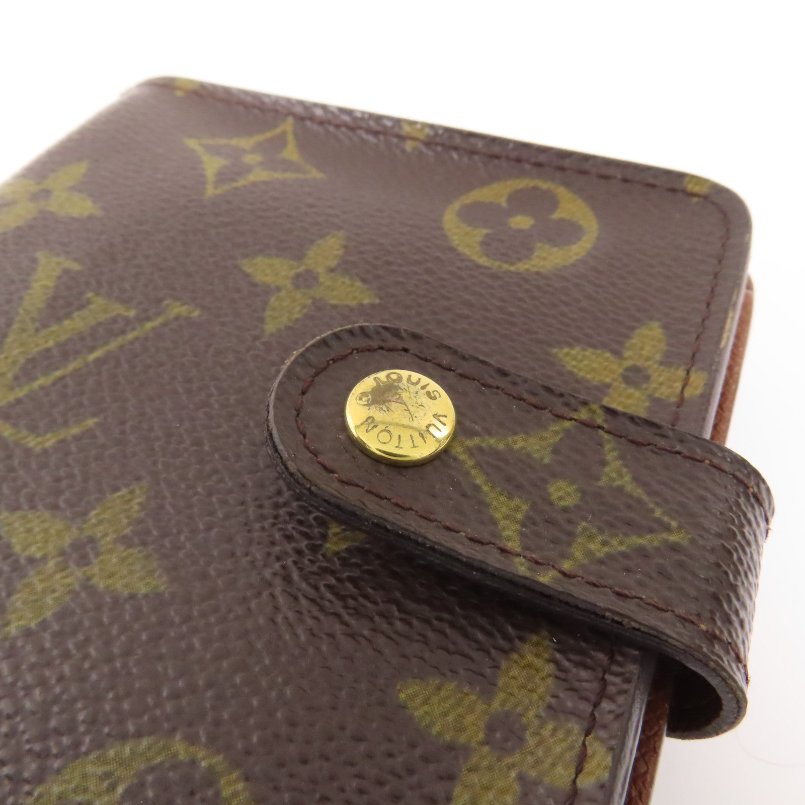 LOUIS VUITTON Monogram Wallet金扣錢包