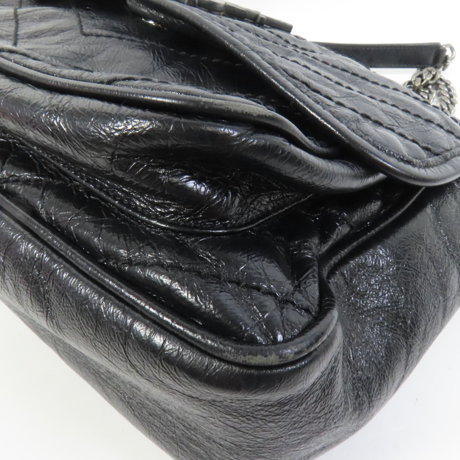 SAINT LAURENT 牛皮皮革Niki Medium銀扣肩背袋