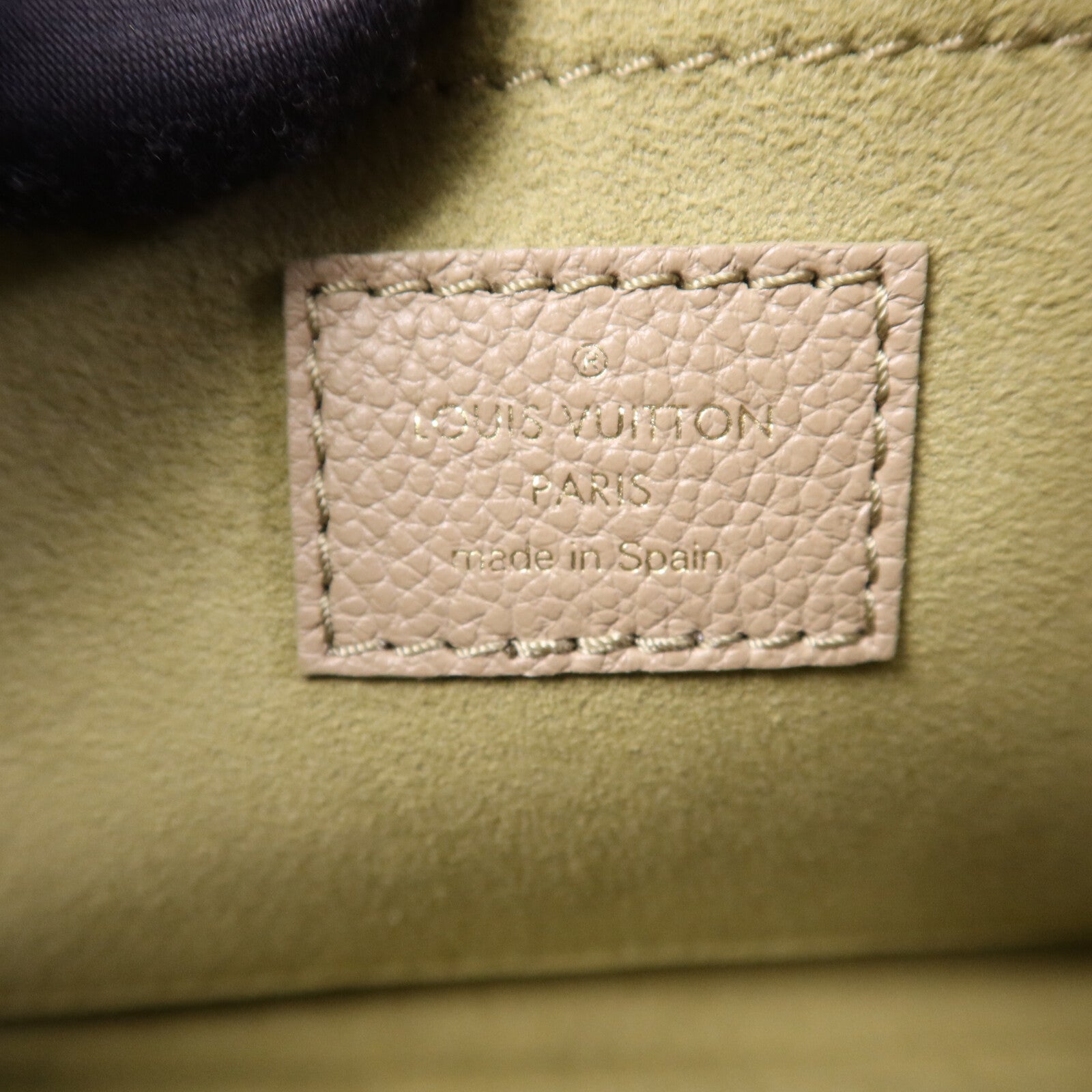 LOUIS VUITTON Monogram Empreinte Multi Pochette Accessoires金扣手挽肩背兩用袋