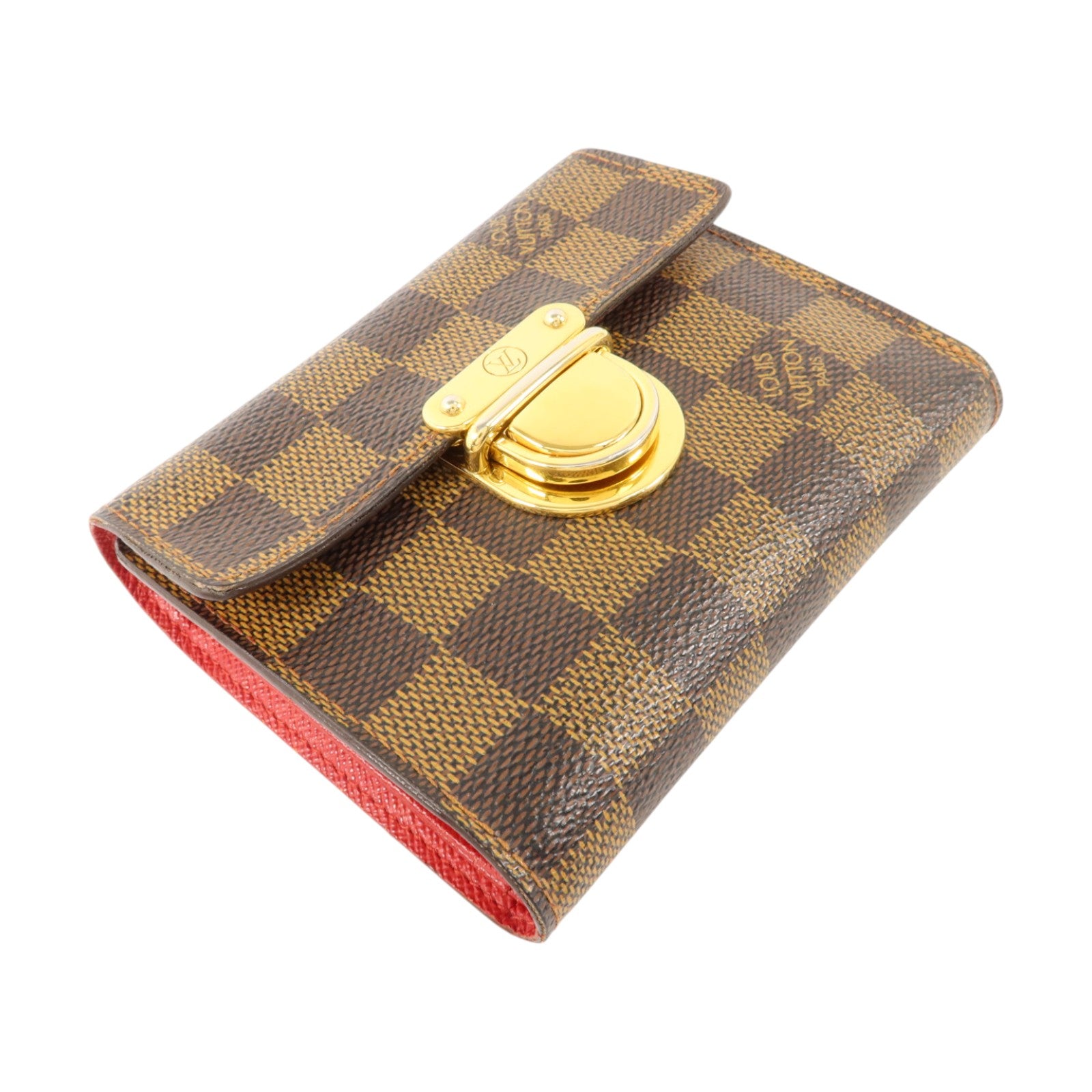 LOUIS VUITTON Damier Portefeuille Koala Wallet金扣錢包