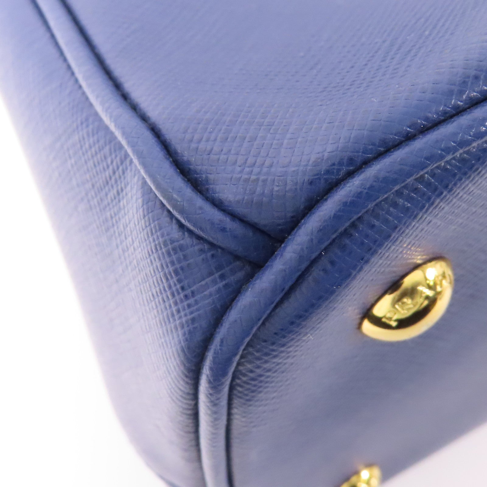 PRADA 牛皮皮革Galleria金扣手挽肩背兩用袋