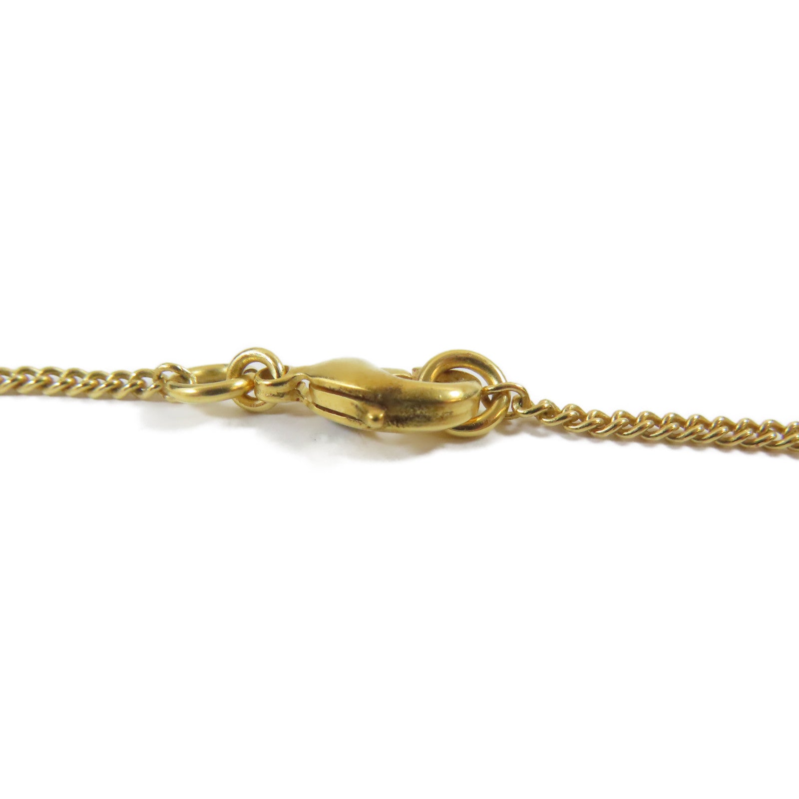 CHANEL 金屬Colink Necklace項鍊金色#60cm