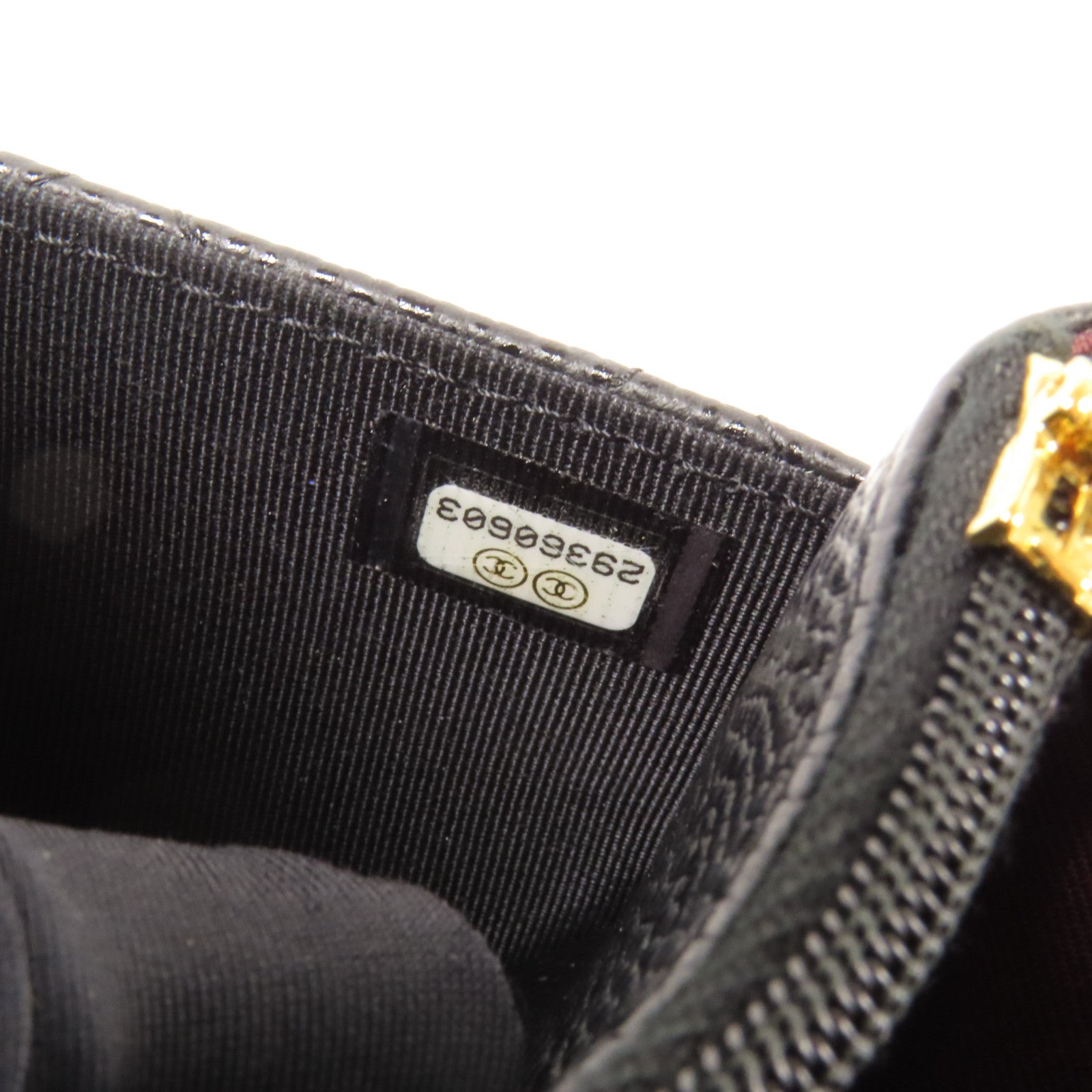 CHANEL 牛皮皮革WOC Wallet On Chain金扣鏈帶肩背袋