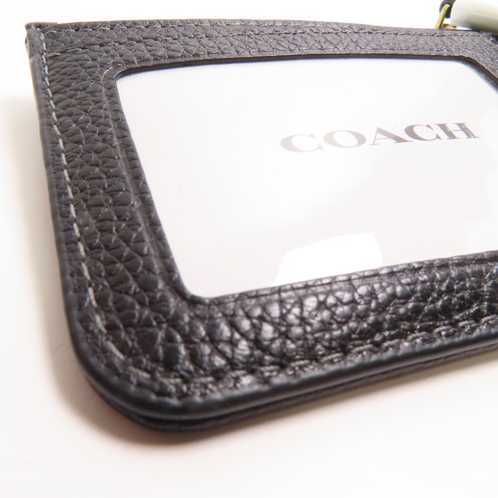 COACH 牛皮皮革Card/Coin Case金扣零錢包/卡片套