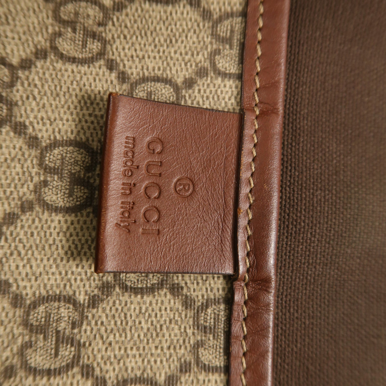 GUCCI 塗層帆布Tote bag金扣手挽袋