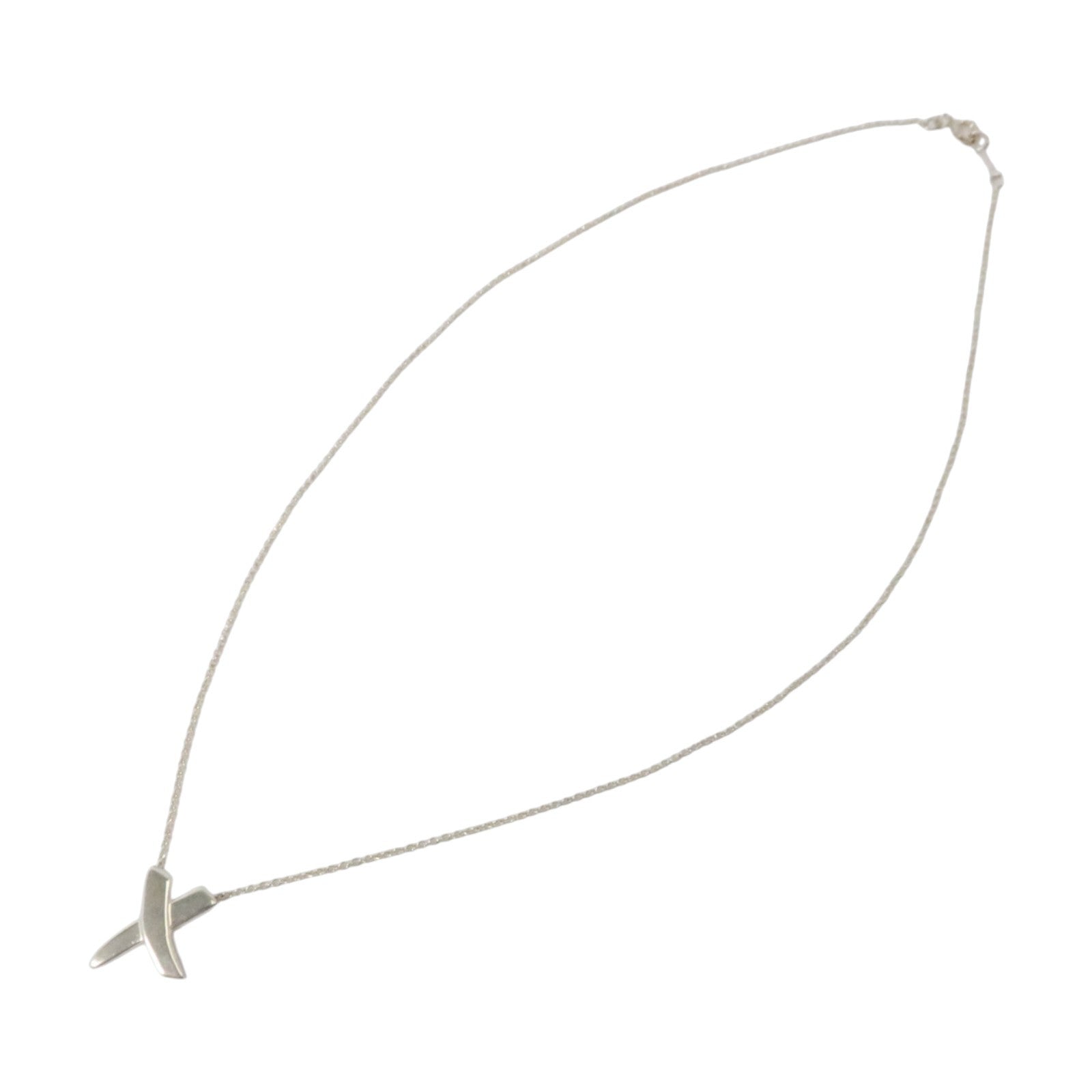 TIFFANY＆CO 925純銀Paloma Graffiti x Pendant Necklace項鏈