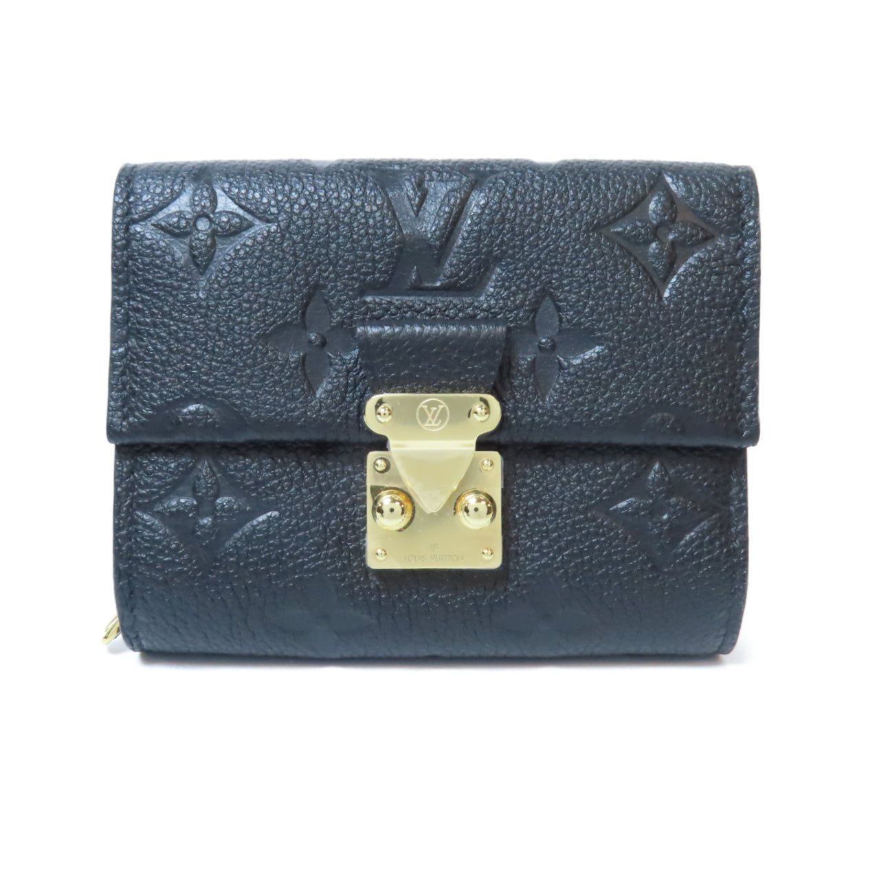 LOUIS VUITTON 【激減優惠】Monogram Empreinte Metis Wallet金扣錢包黑色