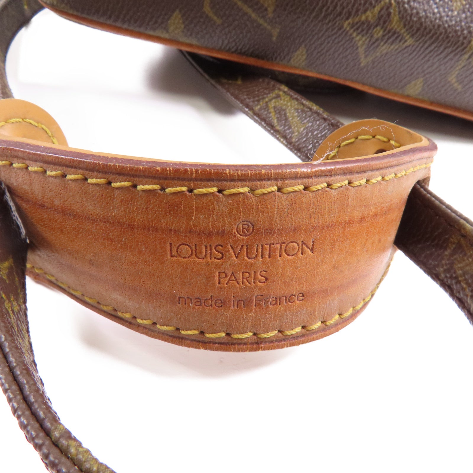 LOUIS VUITTON Monogram Marly Bandouliere金扣肩背袋棕色