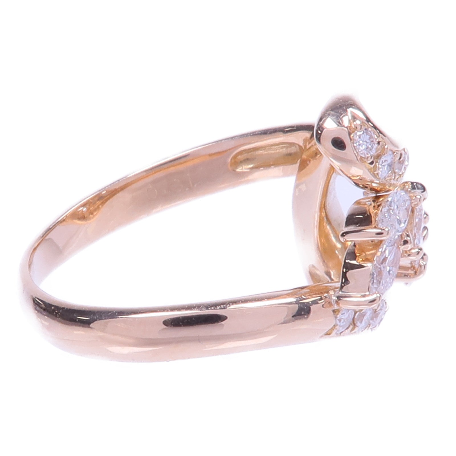 JEWELRY 18K黃金Diamond Ring鑽石戒指US#5.5