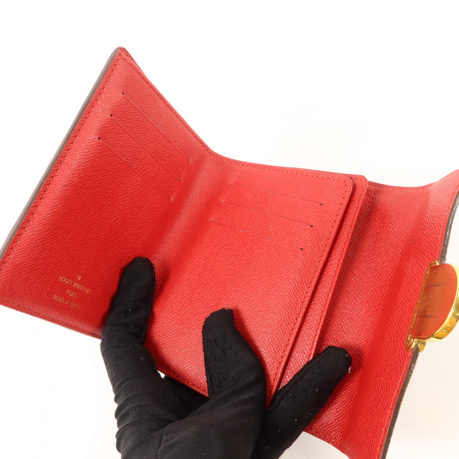 LOUIS VUITTON Damier Portefeuille Koala Wallet金扣錢包