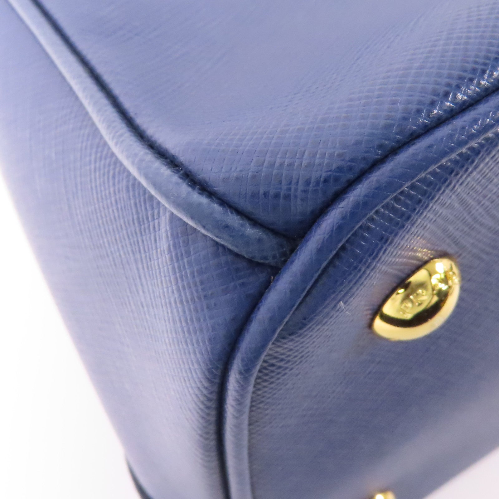 PRADA 牛皮皮革Galleria金扣手挽肩背兩用袋