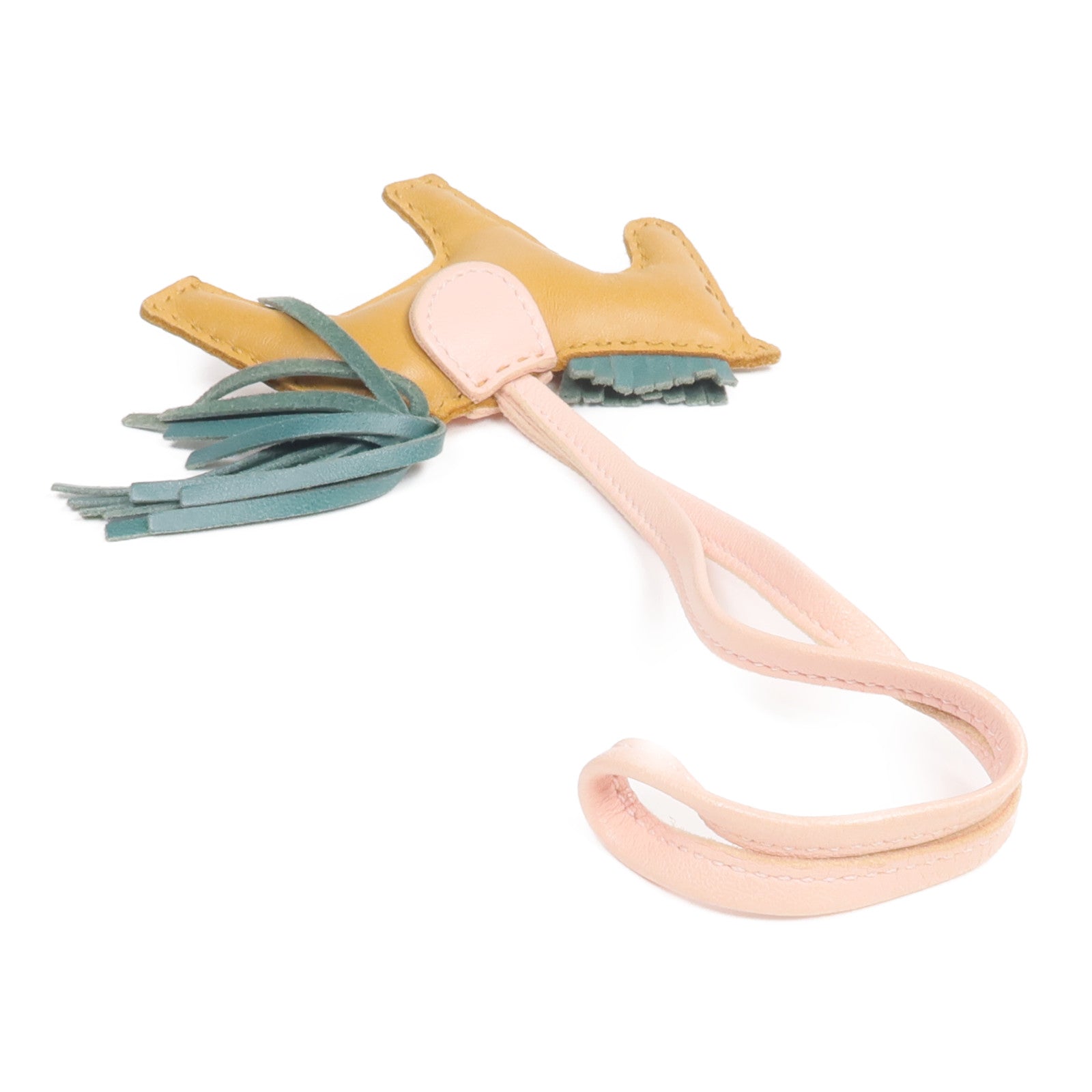 HERMES Milo皮革Rodeo Pegase PM掛飾