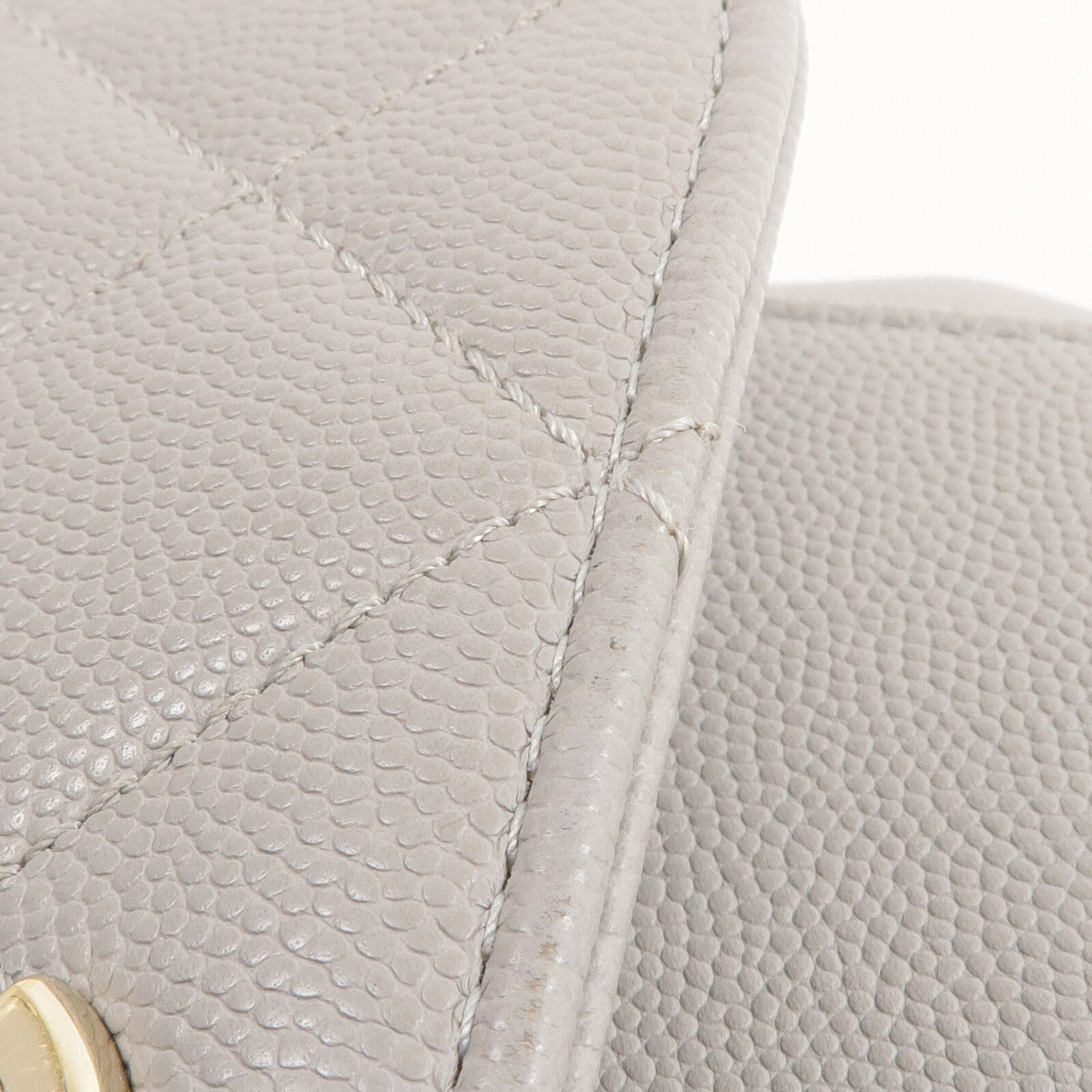 CHANEL 牛皮皮革2way Chain Shoulder Bag金扣手挽肩背兩用袋