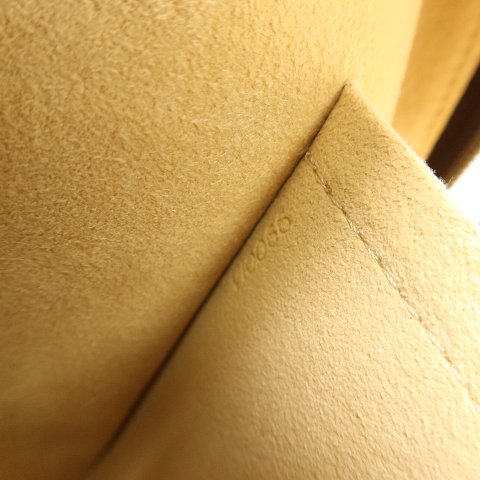 LOUIS VUITTON Monogram Manhattan PM金扣手挽袋棕色