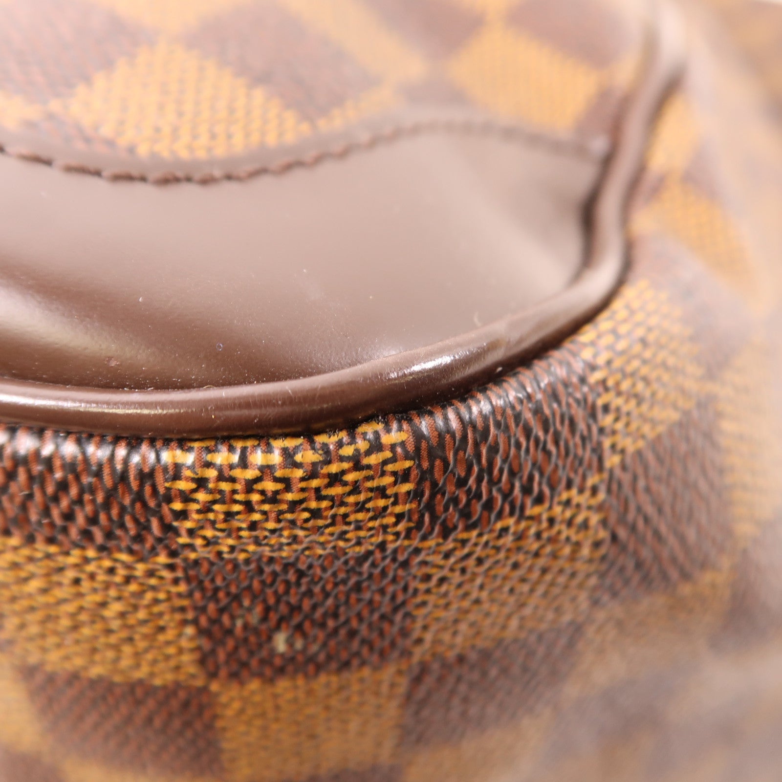 LOUIS VUITTON Damier Verona GM金扣肩背袋
