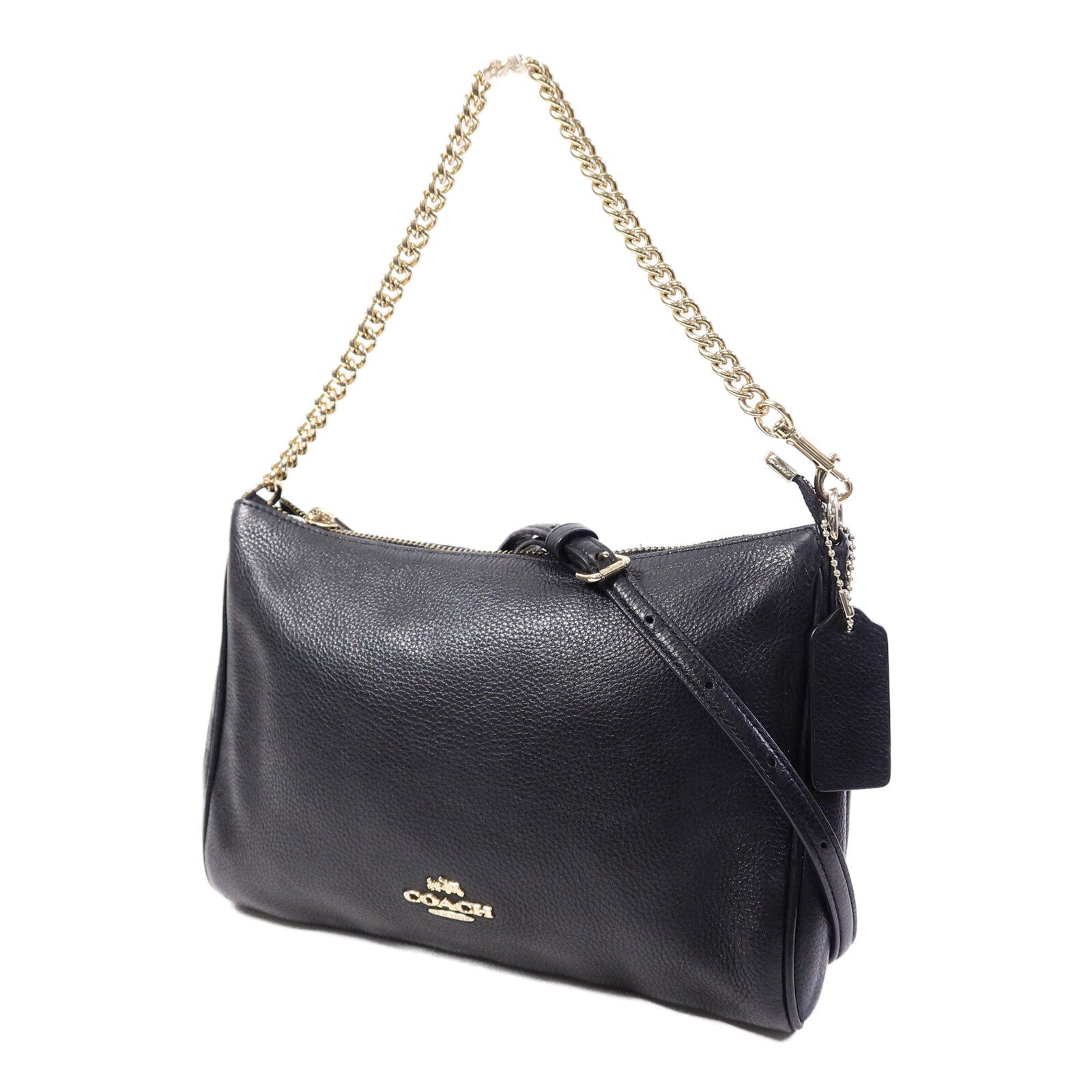 COACH 牛皮皮革Shoulder Bag肩背袋