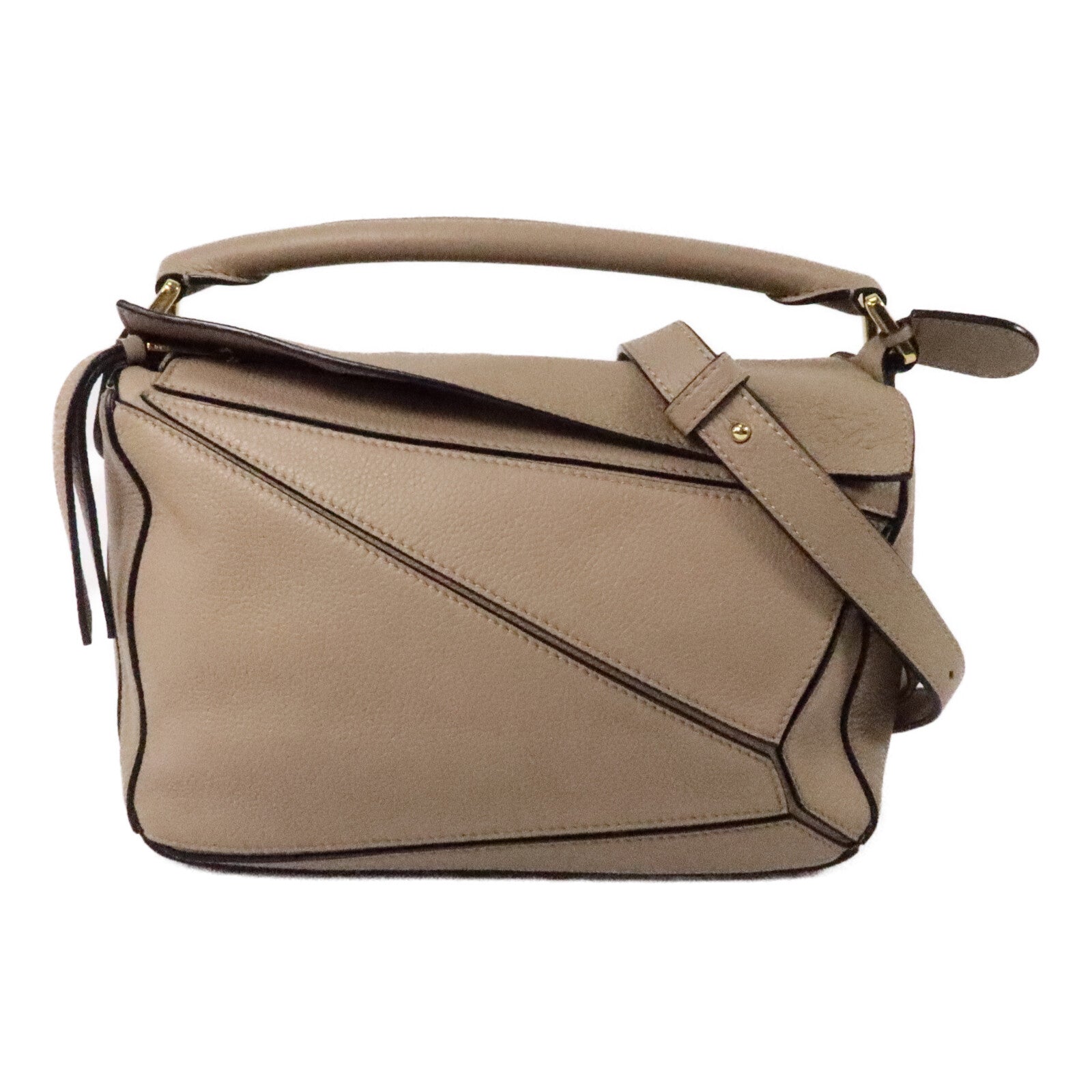 LOEWE 牛皮皮革Puzzle Small肩背袋