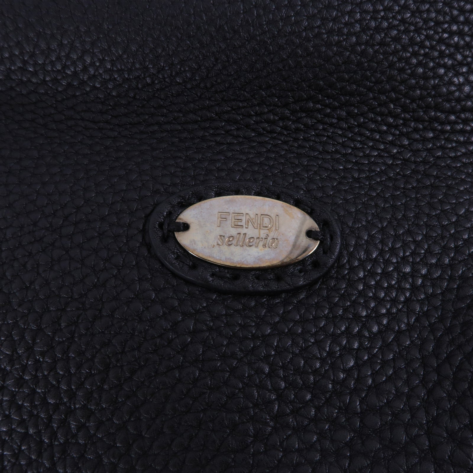 FENDI Roman Leather Selleria 2 Way Bag手挽肩背兩用袋