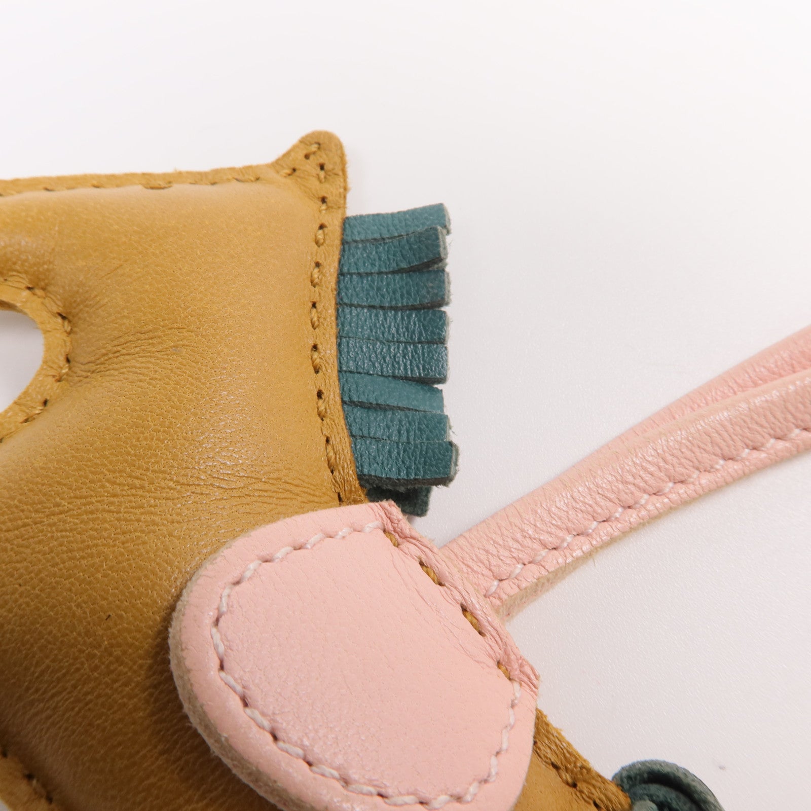 HERMES Milo皮革Rodeo Pegase PM掛飾
