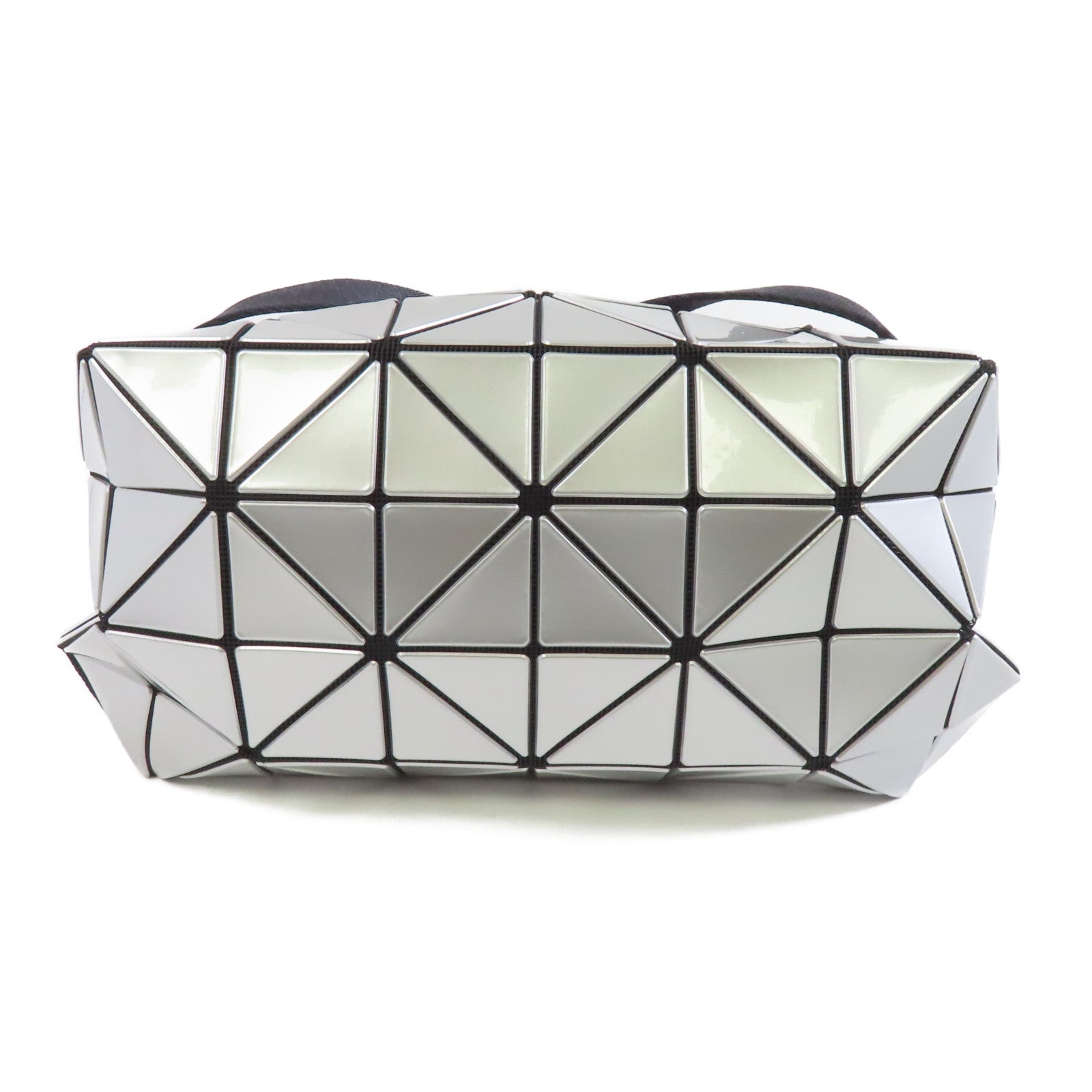 BAO BAO ISSEYMIYAKE PVC Bao Bao Shoulder Bag肩背袋銀色