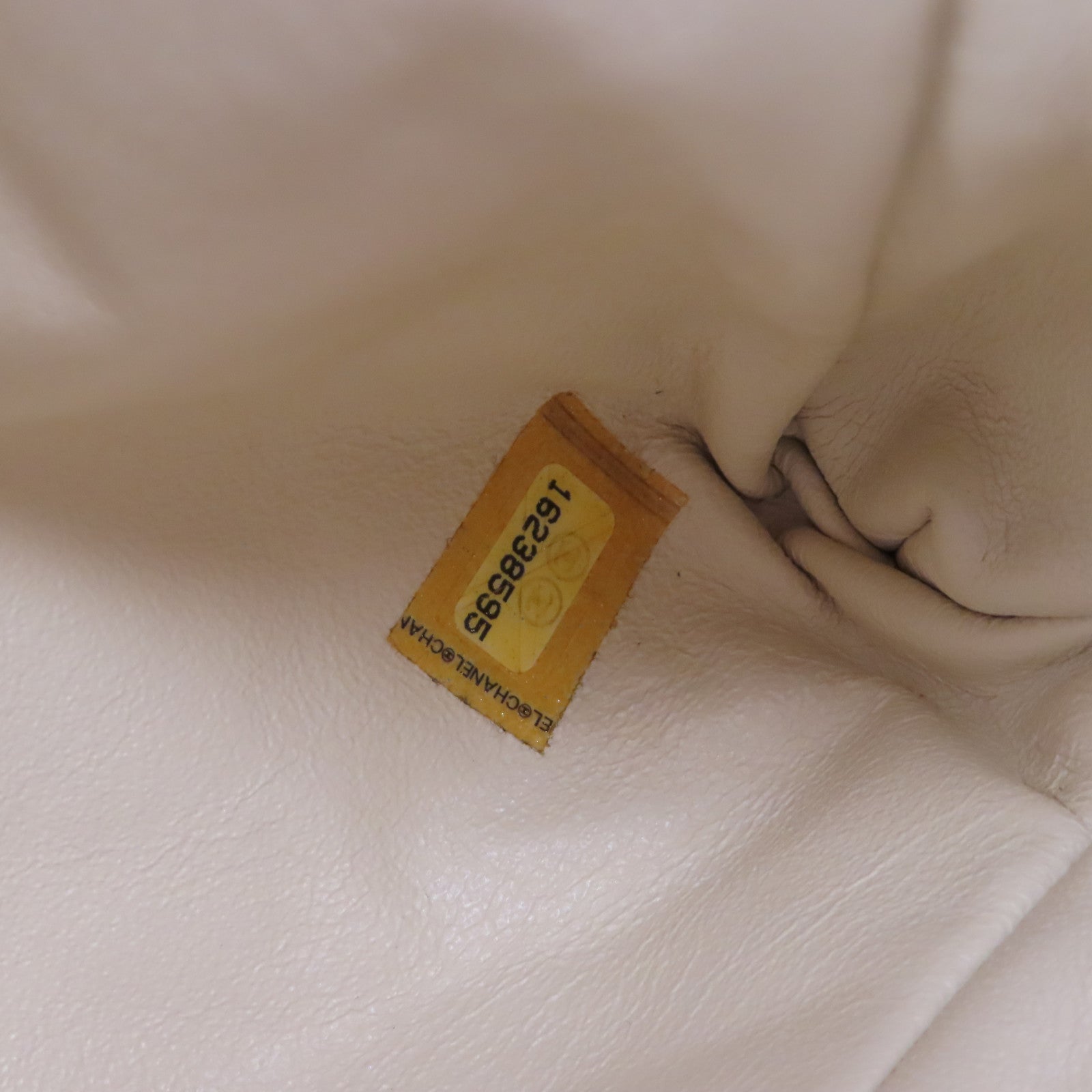 CHANEL 【清倉大減價】菱格牛皮皮革Chain Shoulder Bag銀扣鏈帶肩背袋啡色