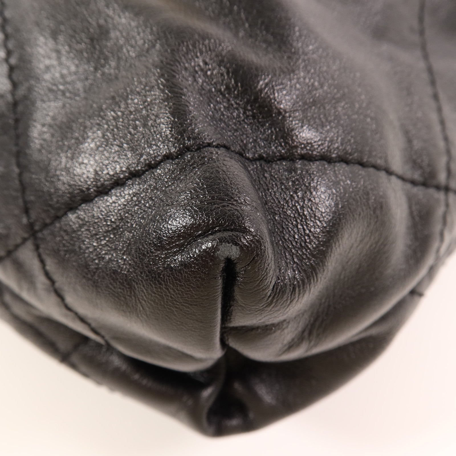 CHANEL 牛皮皮革Chanel Mini 22金扣手挽肩背兩用袋