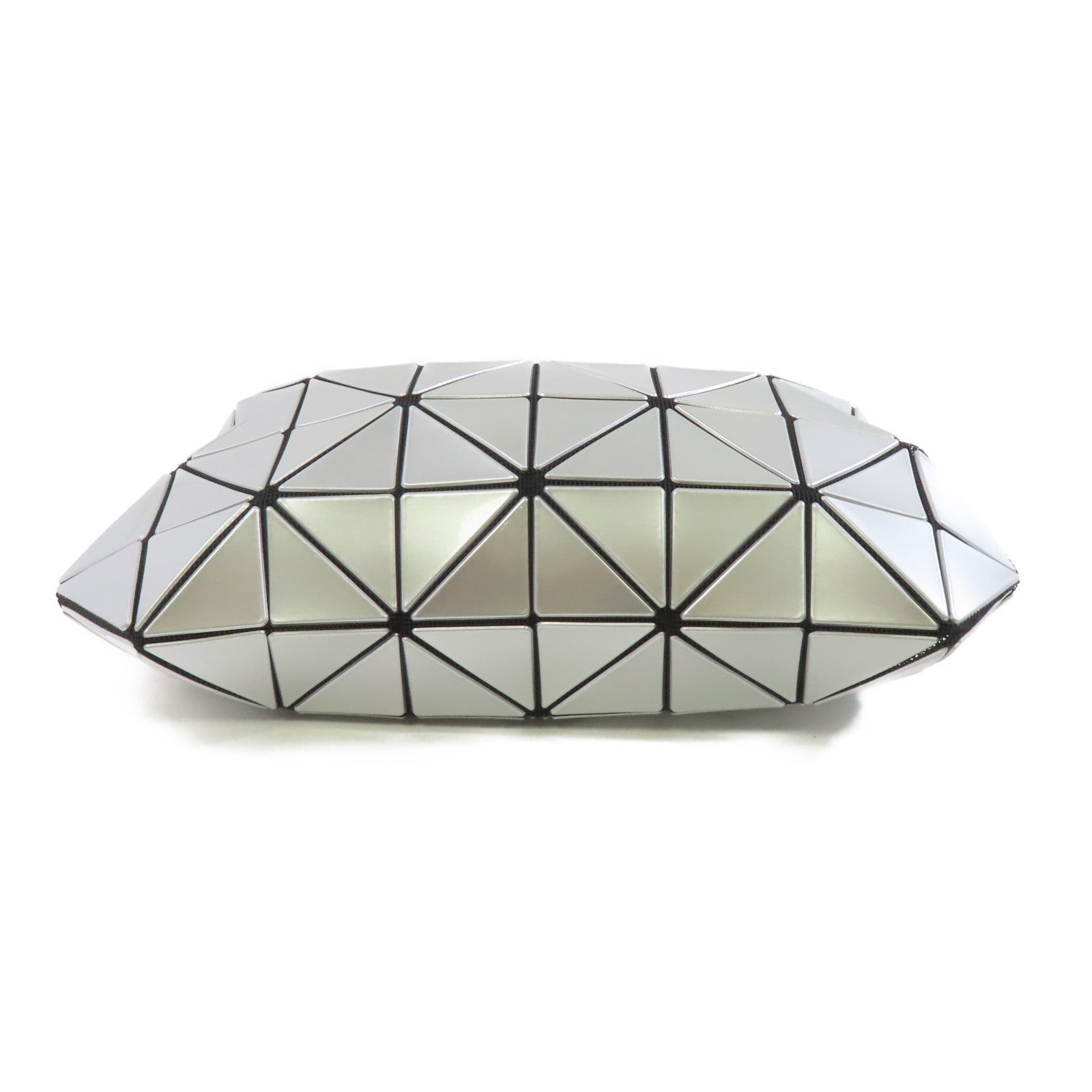 BAO BAO ISSEYMIYAKE PVC Bao Bao Shoulder Bag肩背袋銀色