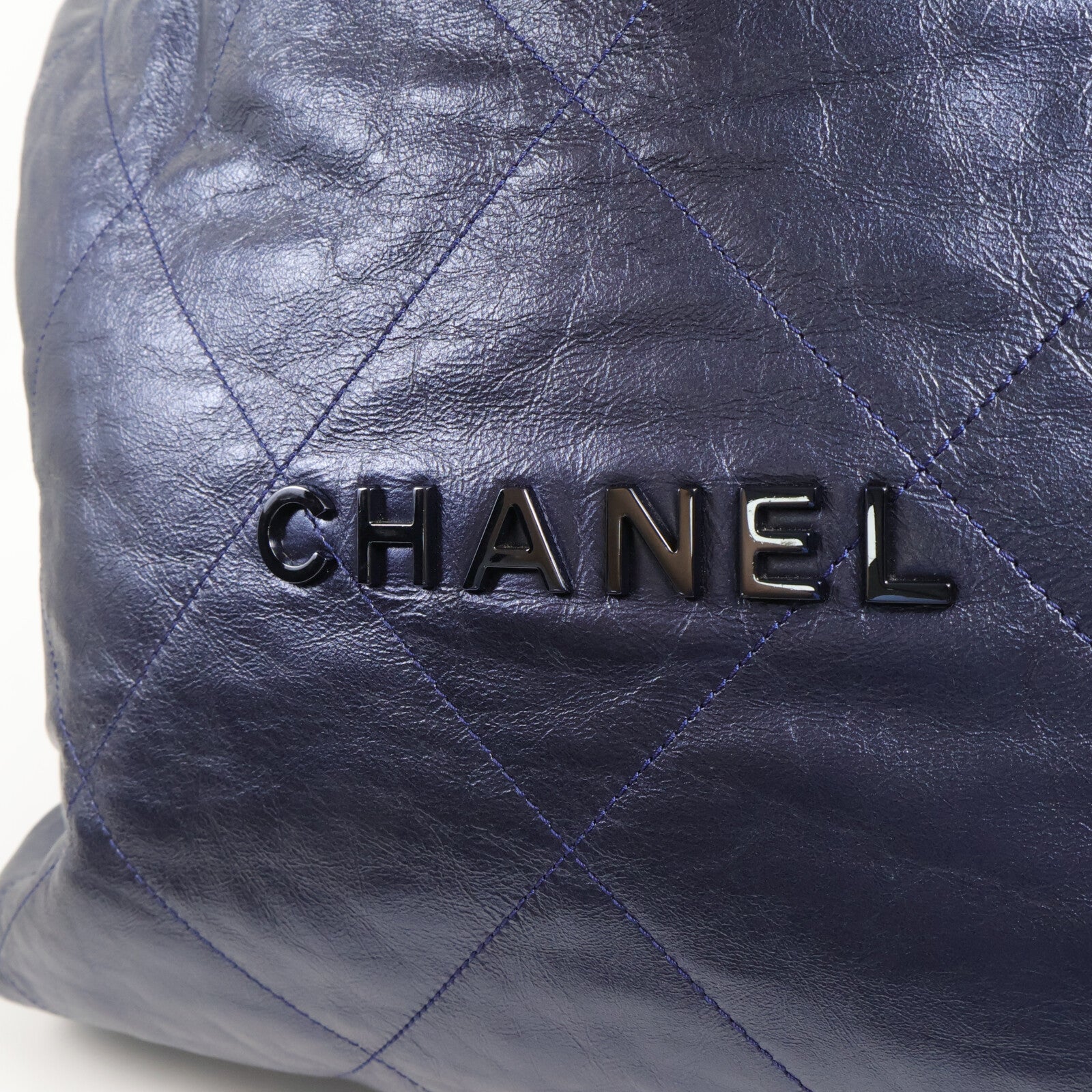 CHANEL 牛皮皮革Chanel 22 Large鏈帶肩背袋