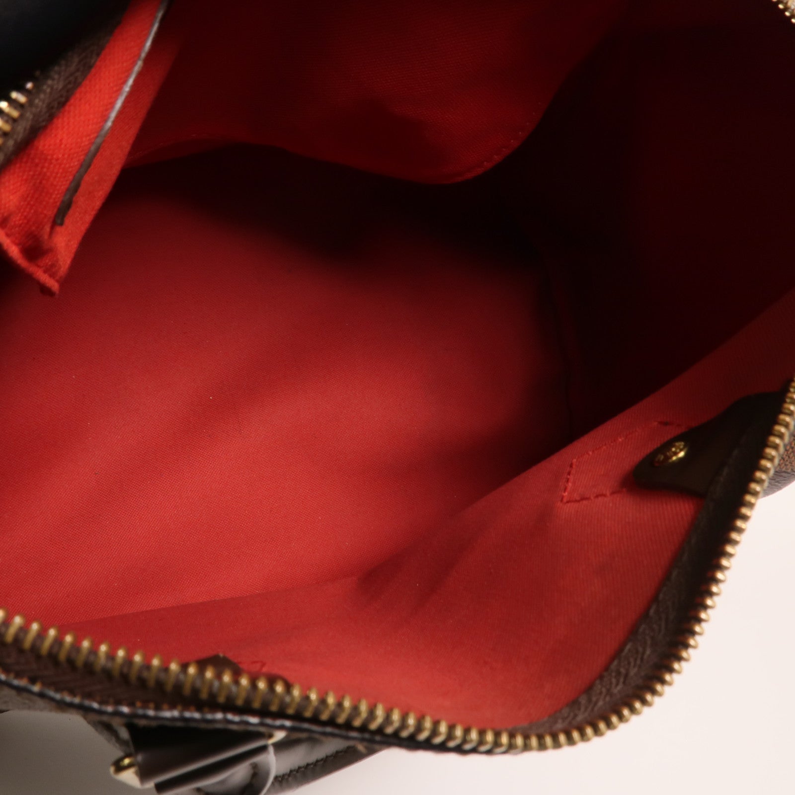 LOUIS VUITTON Damier Speedy 30金扣手挽袋
