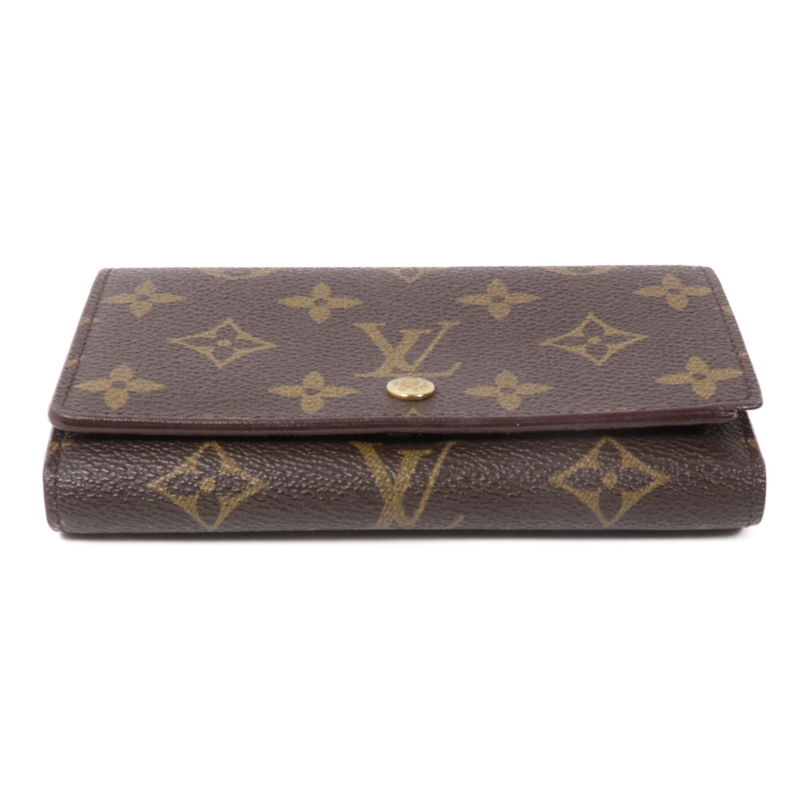 LOUIS VUITTON Monogram Wallet金扣錢包