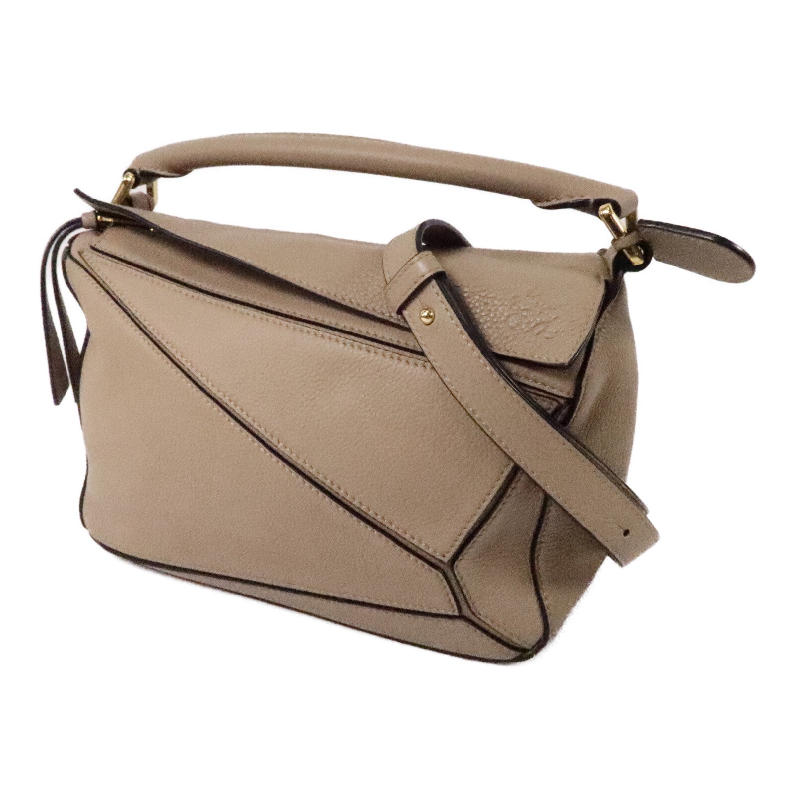 LOEWE 牛皮皮革Puzzle Small肩背袋