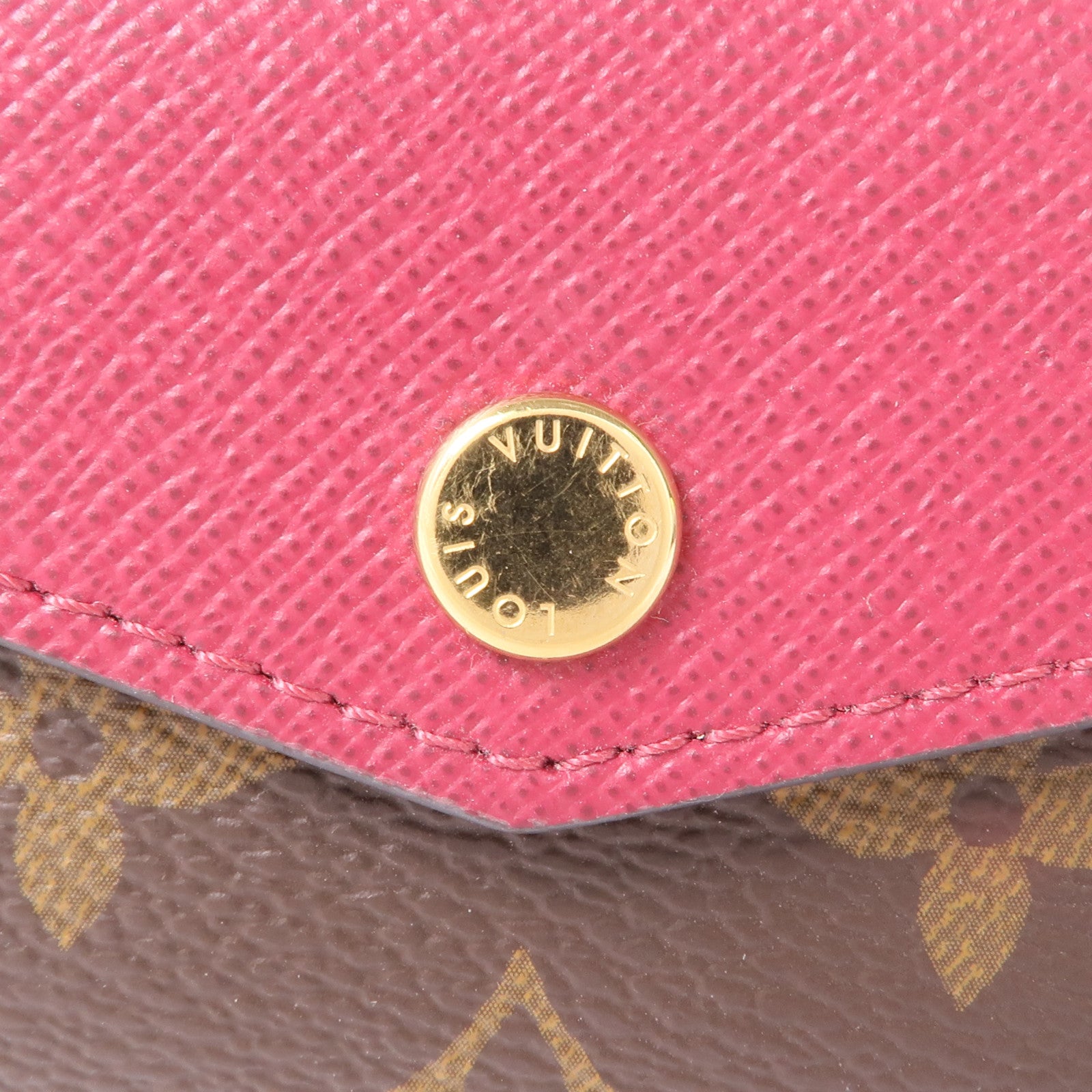 LOUIS VUITTON Monogram Sarah Multicartes金扣零錢包/卡片套