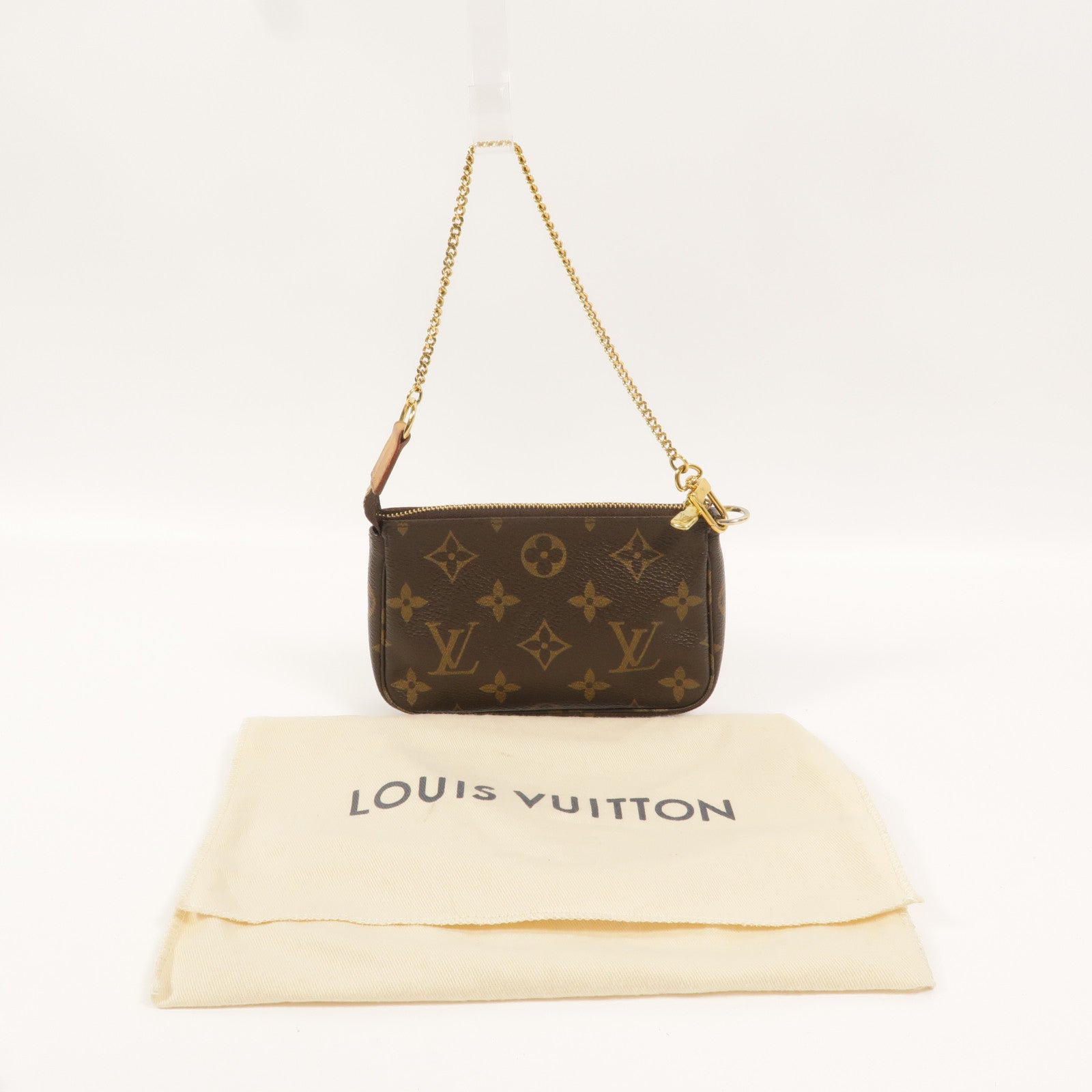 LOUIS VUITTON Monogram Mini Pochette Accessoires手挽袋