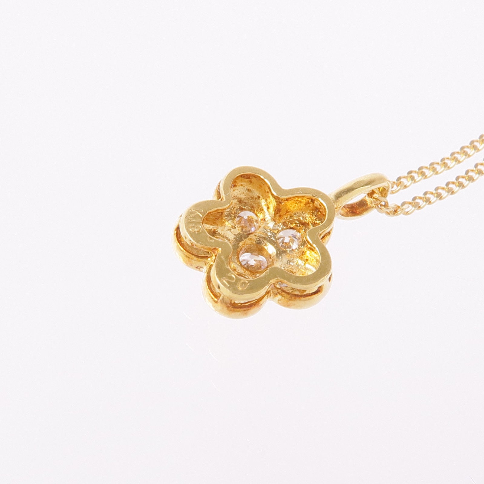 JEWELRY 18K黃金Diamond Necklace鑽石項鍊